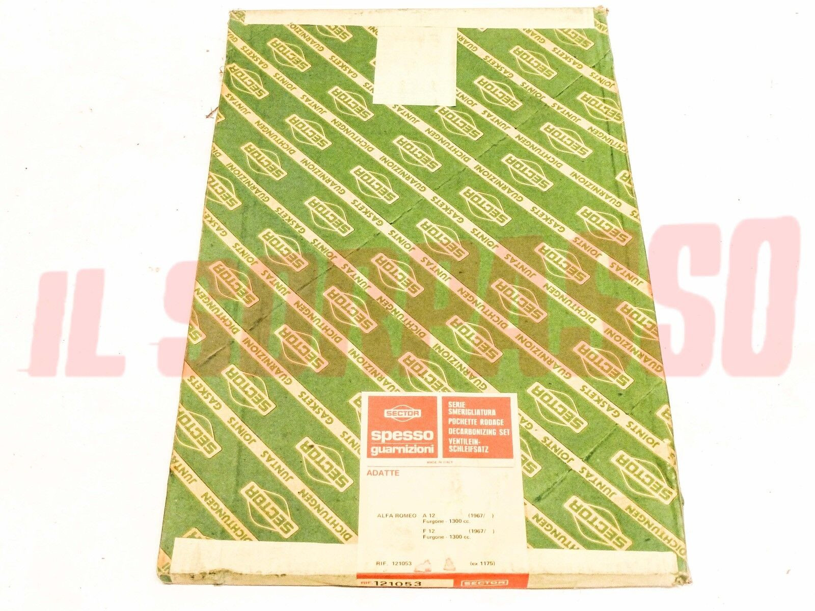 GUARNIZIONI SERIE SMERIGLIO VALVOLE ALFA ROMEO F12 A 12 ORIGINALI