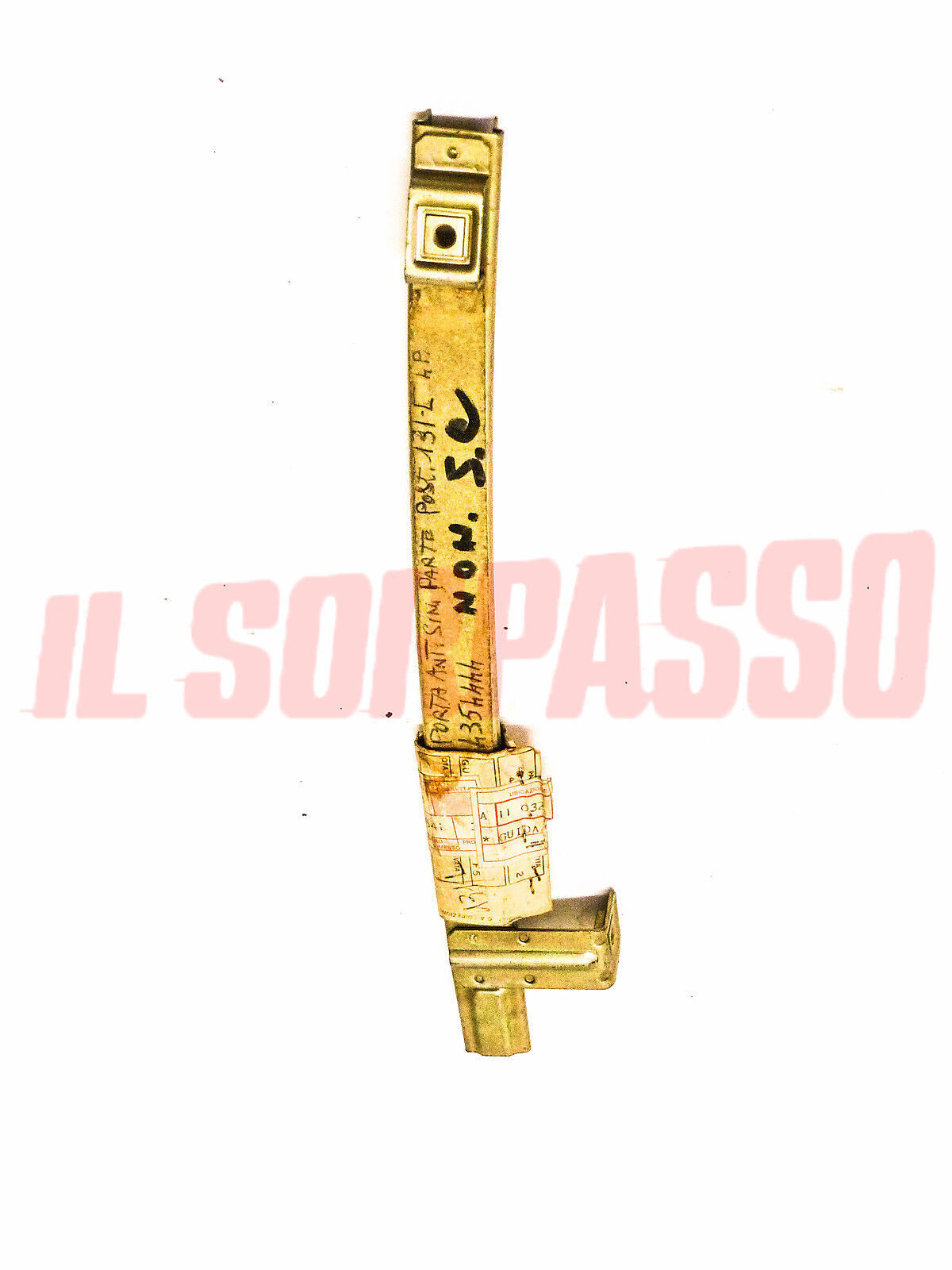 GUIDA VETRO SCENDENTE PORTA SINISTRA PARTE POSTERIORE FIAT 131 L ORIGINALE