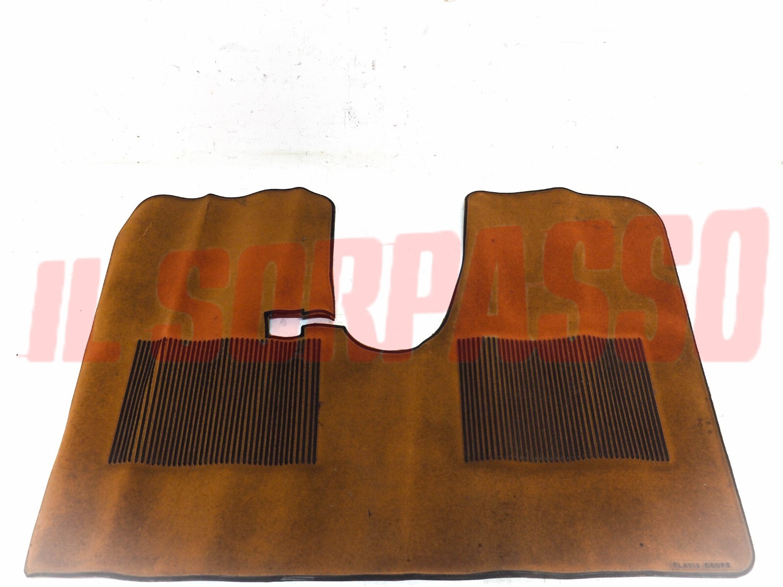 SOPRA TAPPETI ANTERIORI IN MOQUETTE MARRONE LANCIA FLAVIA COUPE FILGOMMA