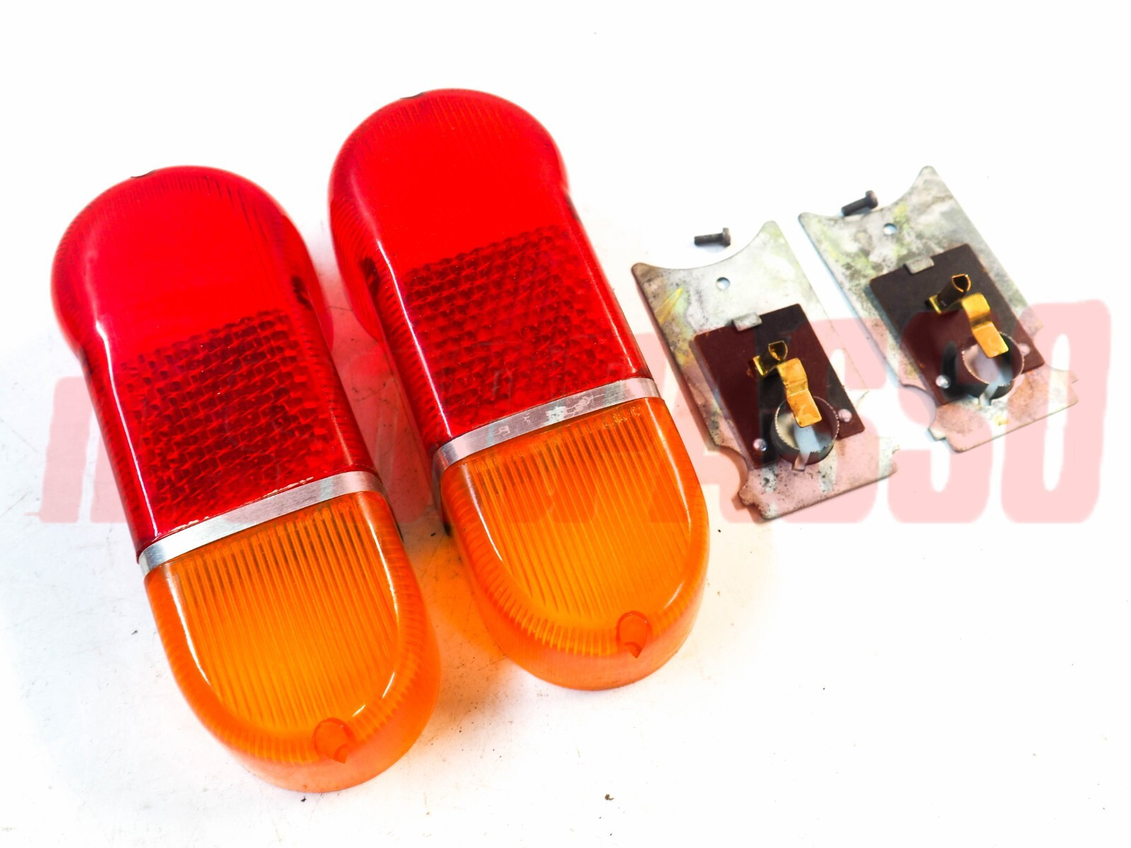 PLASTICHE FANALI POSTERIORI MODIFICA FIAT 1100 103 BAULETTO TV MARTA TORINO