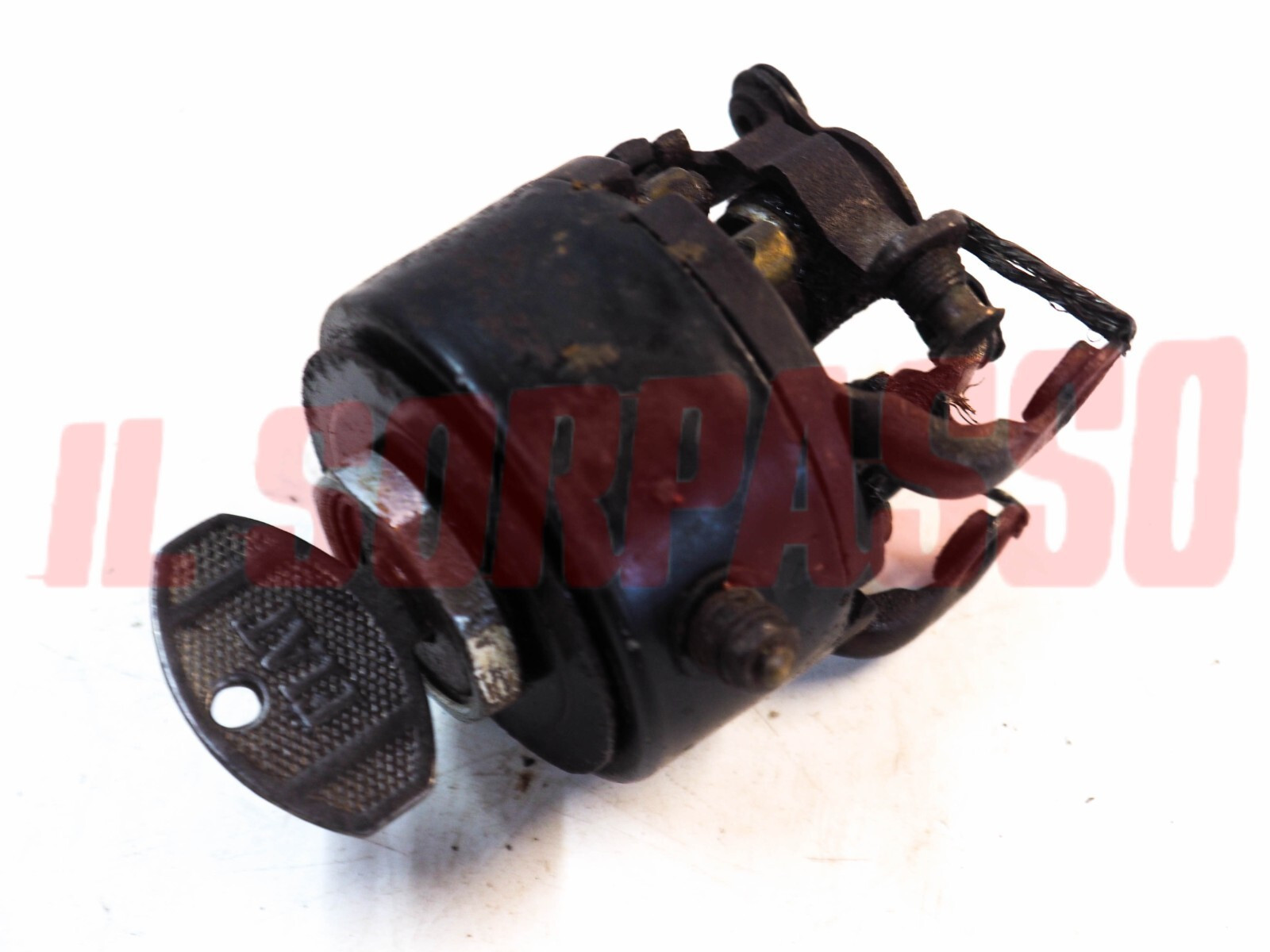 BLOCCHETTO ACCENSIONE FIAT 508 C 1100 A B E NUOVA BALILLA ORIGINALE CON CHIAVE