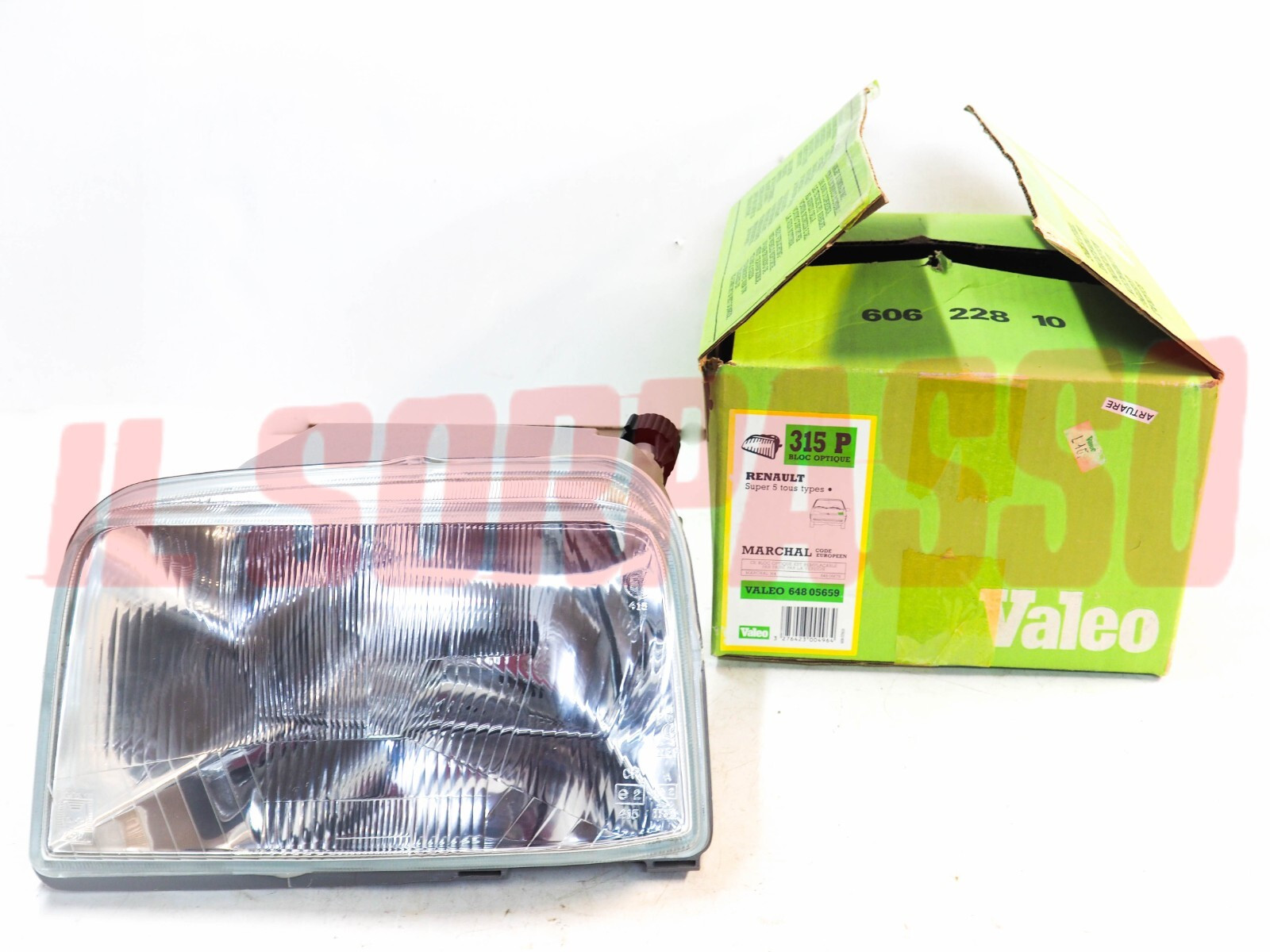 FARO FANALE GRUPPO OTTICO SINISTRO RENAULT SUPER CINQUE MARCHAL VALEO 64805659