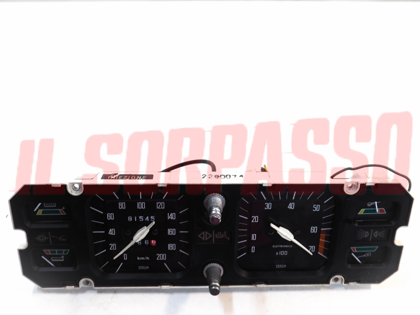 STRUMENTO CONTACHILOMETRI CRUSCOTTO LANCIA FLAVIA 2000 BERLINA INIEZIONE VEGLIA