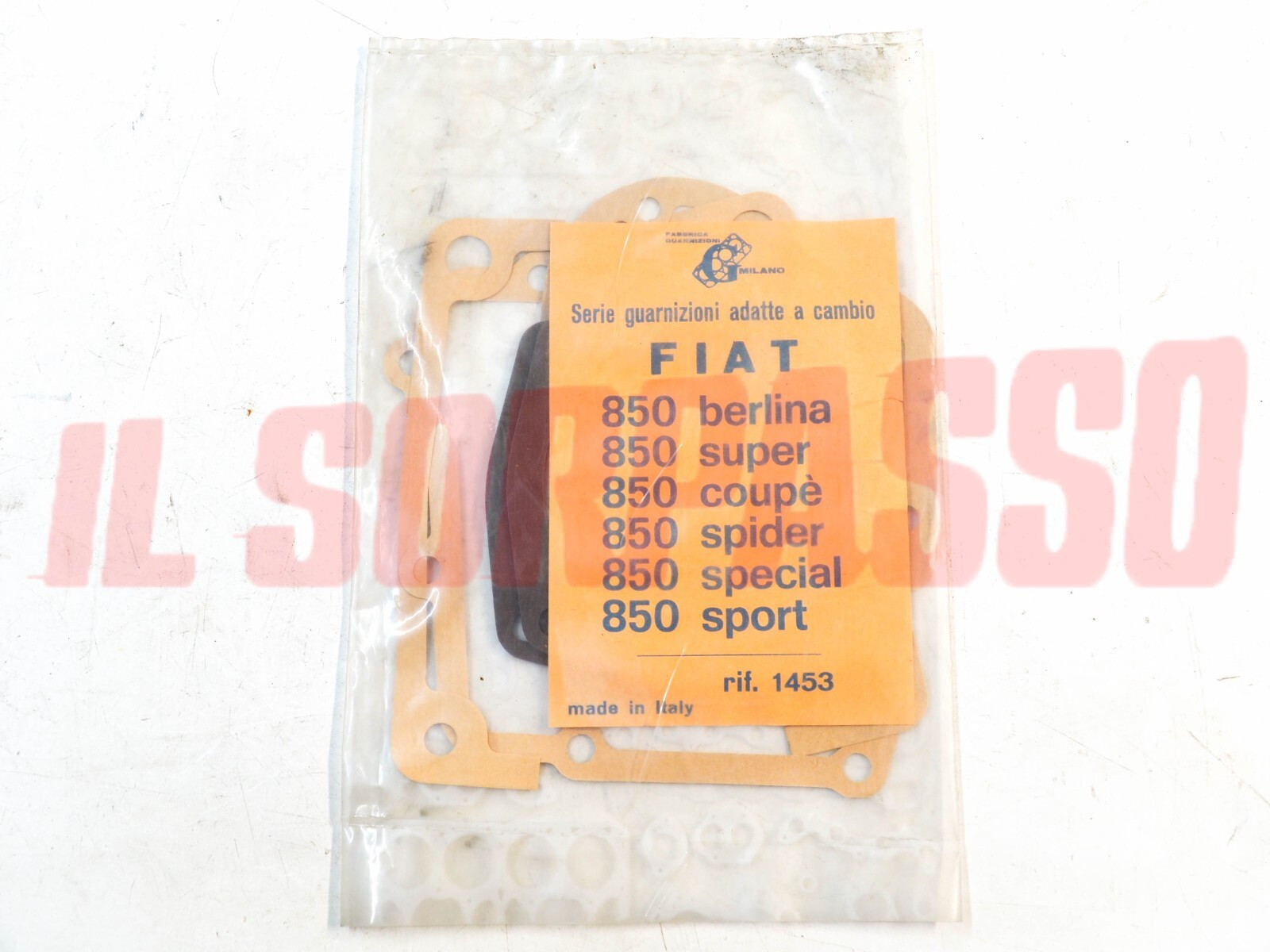 GUARNIZIONI SERIE CAMBIO FIAT 850 BERLINA SPECIAL COUPE SPIDER ORIGINALI