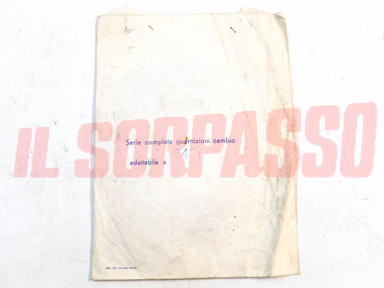 GUARNIZIONI SERIE CAMBIO FIAT 643 AUTOCARRO ORIGINALI