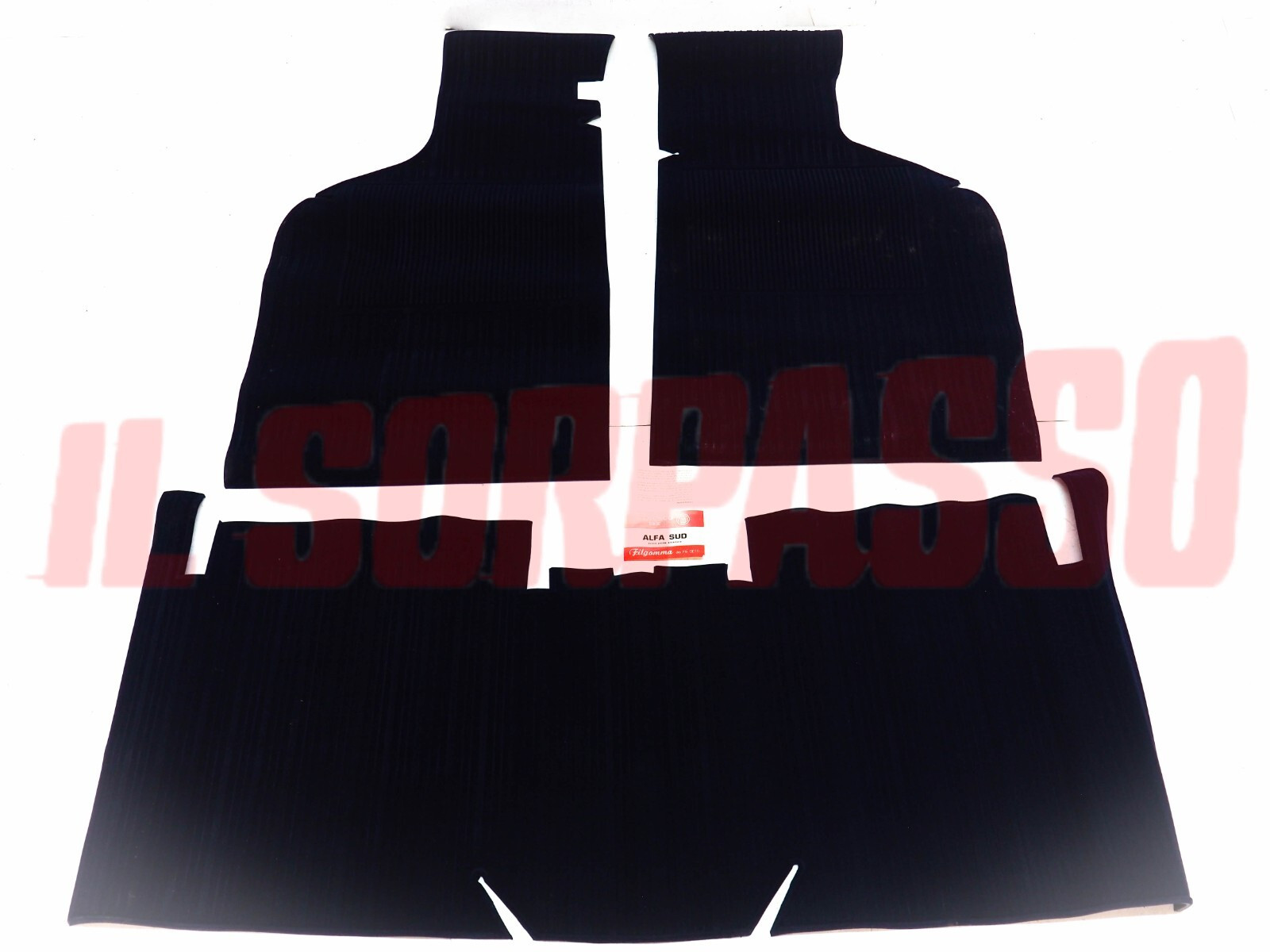 SOPRA TAPPETI IN MOQUETTE BLU ALFA ROMEO ALFA SUD ORIGINALI FILGOMMA