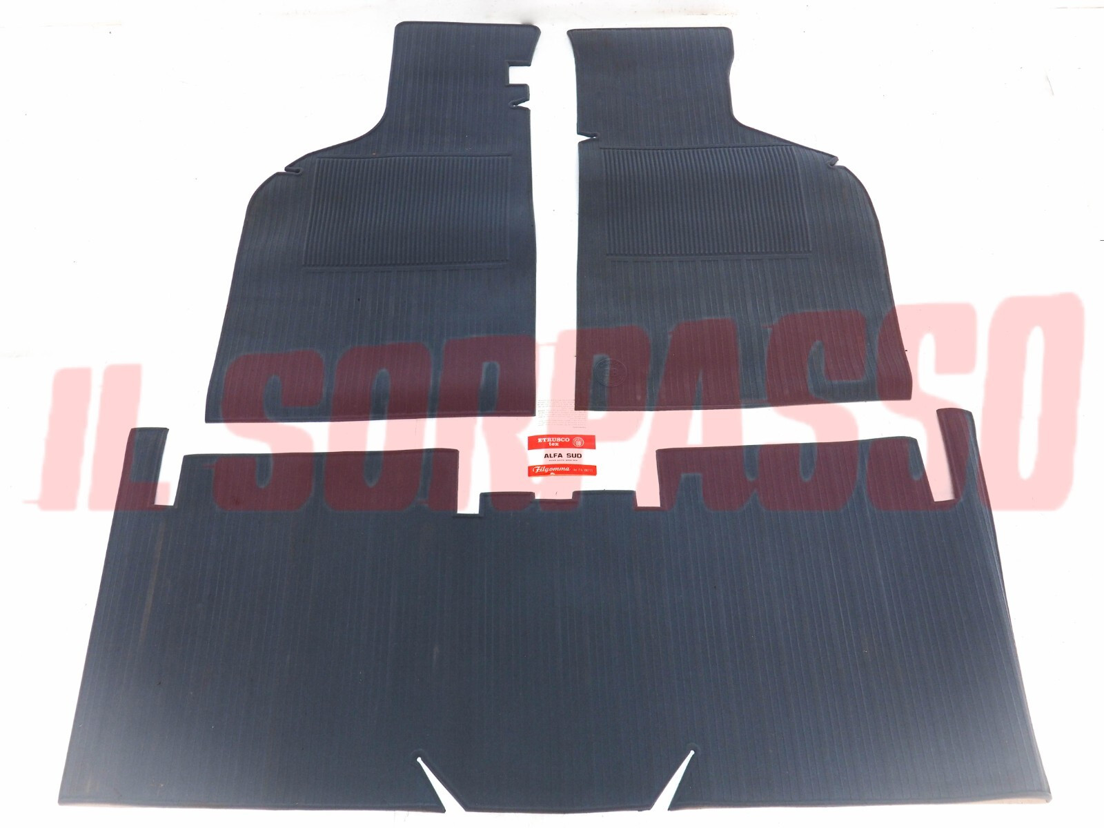 SOPRA TAPPETI IN MOQUETTE GRIGI ALFA ROMEO ALFA SUD ORIGINALI FILGOMMA