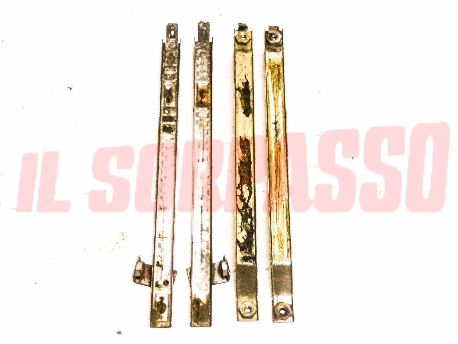 ASTE GUIDE VETRI SCENDENTI SCORRIVETRO FIAT 500 D F L R GIARDINIERA ORIGINALI