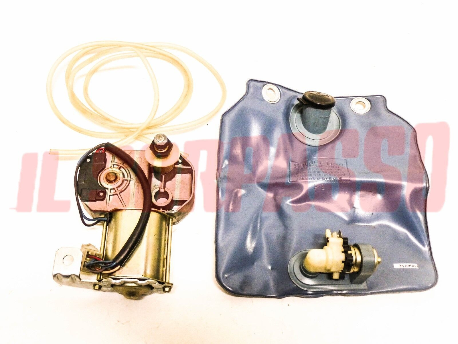 KIT TERGI LUNOTTO MOTORINO + SACCA + TUBI PORTELLONE FIAT UNO + TURBOORIGINALE