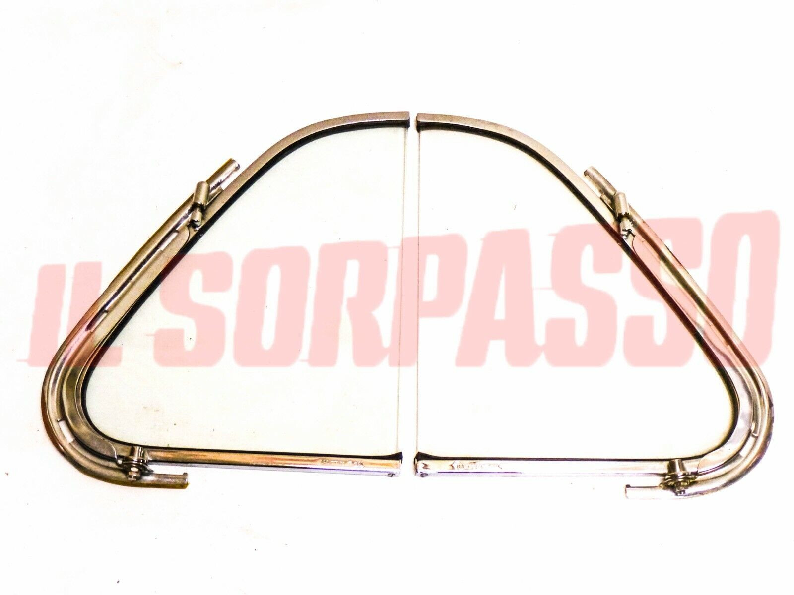 KIT VETRI DEFLETTORI APRIBILI MODIFICA PER FIAT 600 2 SERIE ORIGINALI