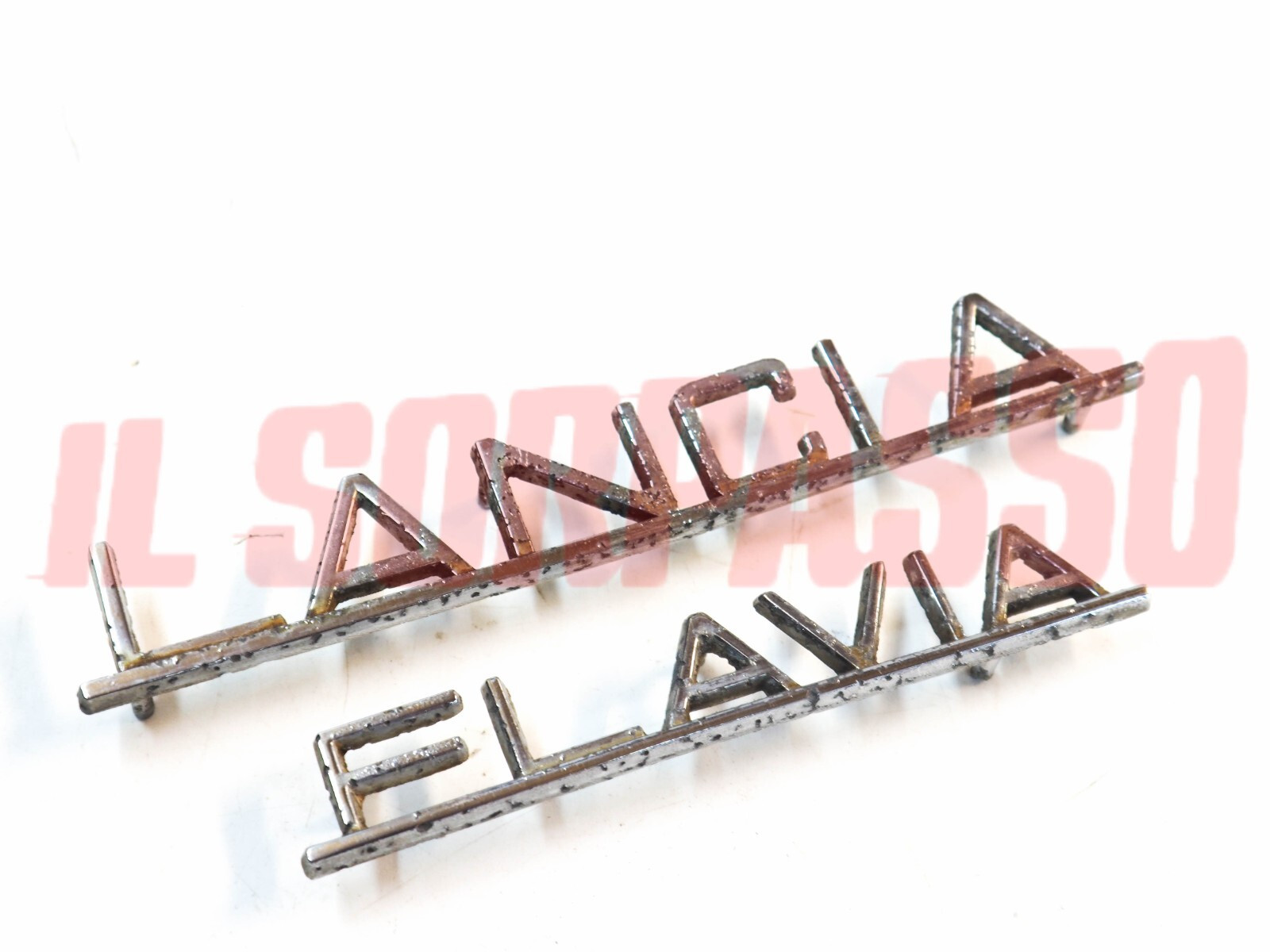 SCRITTA SIGLA SU COFANO POSTERIORE LANCIA FLAVIA COUPE ORIGINALI
