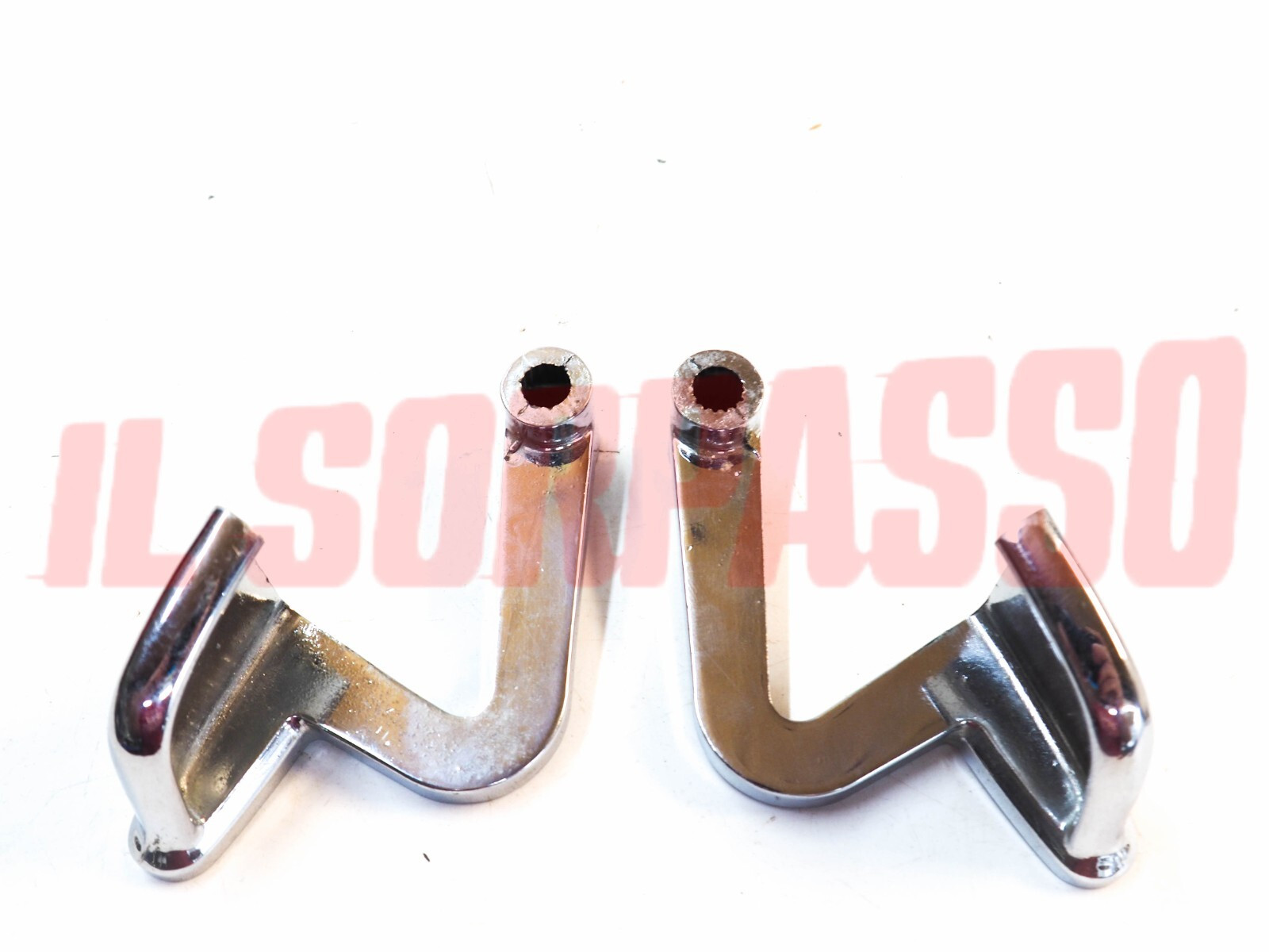 MANIGLIE APRI PORTA INTERNE DESTRA + SINISTRA LANCIA FLAVIA COUPE ORIGINALI