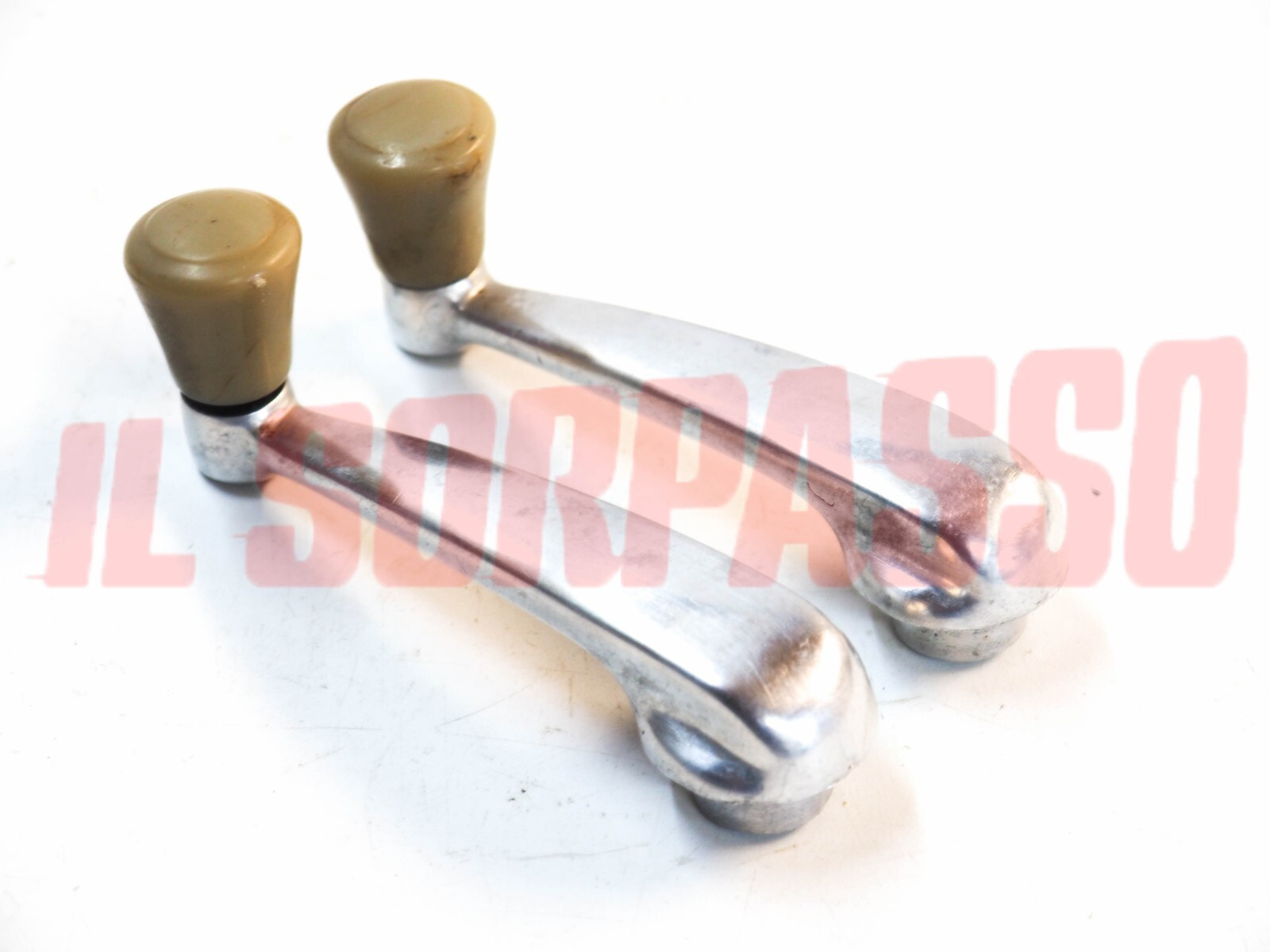 MANIGLIE ALZAVETRO PORTA FIAT 600 D MULTIPLA 1100 103 BAULETTO ORIGINALI BEIGE