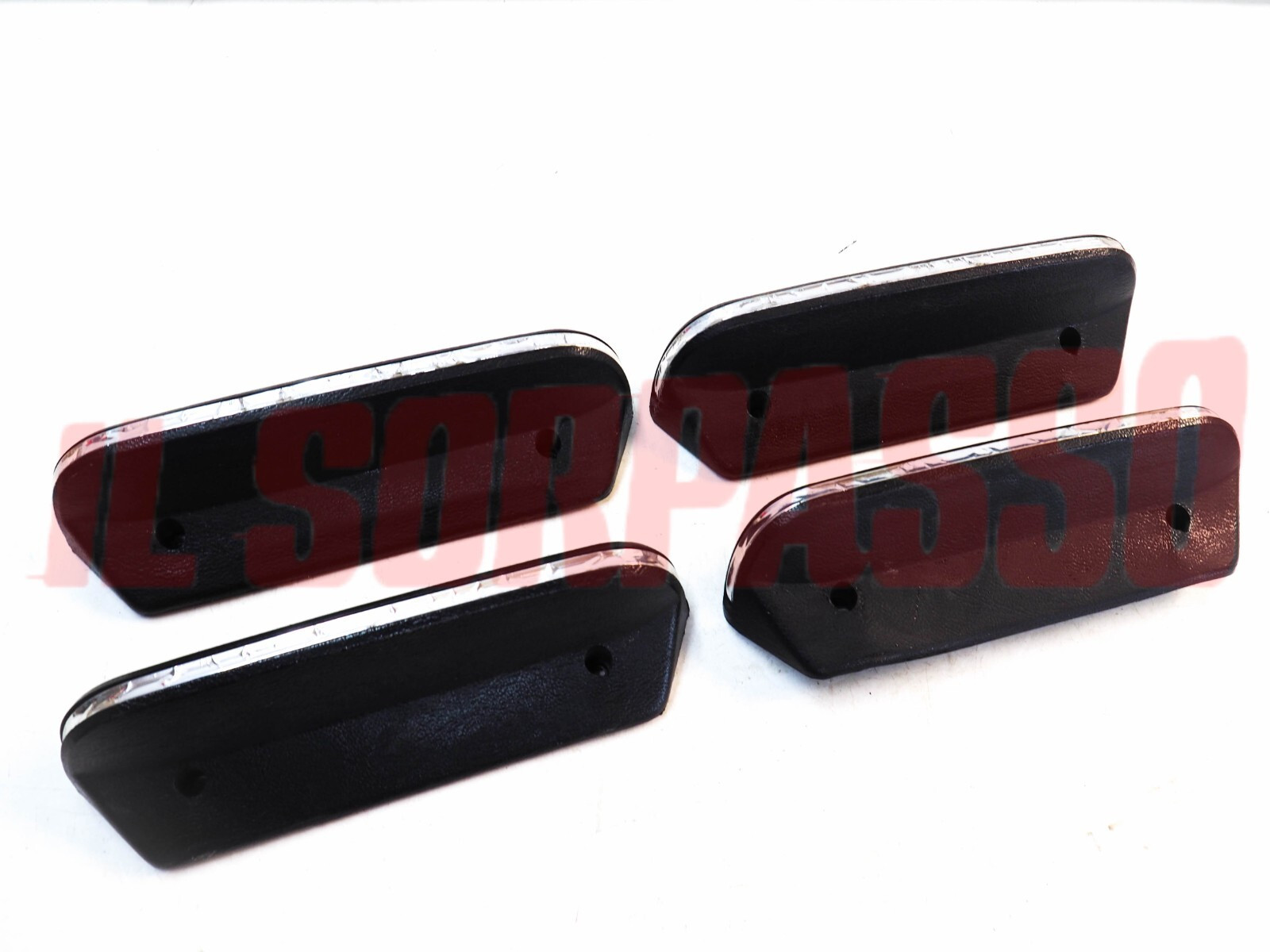 BRACCIOLI MANIGLIE TIRA PORTA DESTRA SINISTRA LANCIA FLAVIA 2000 BERLINA NERI