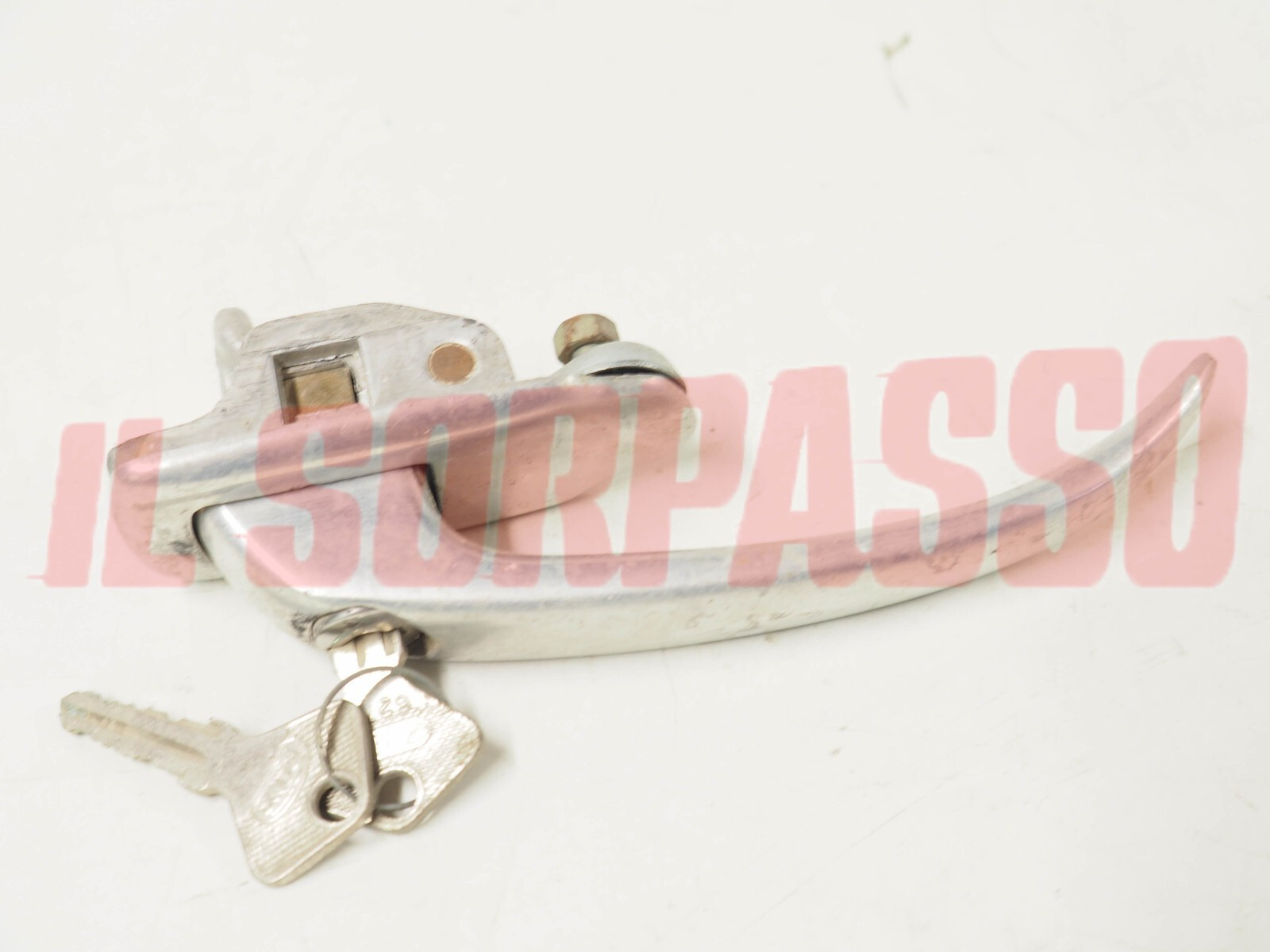 MANIGLIA PORTA SINISTRA IN ALLUMINIO FIAT 500 N - D GIARDINIERA ORIGINALE