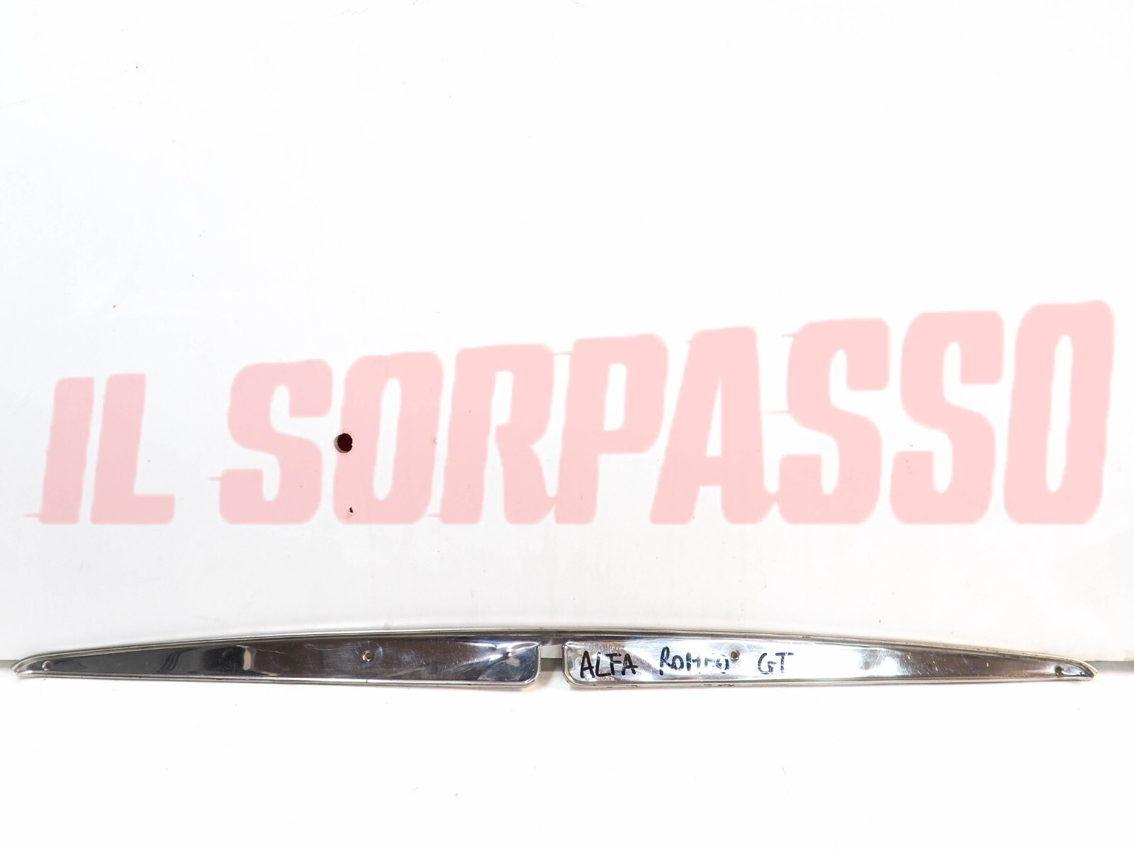 MODANATURA PROFILO FISSAGGIO TAPPETO BAULE ALFA ROMEO GT JUNIOR ORIGINALE