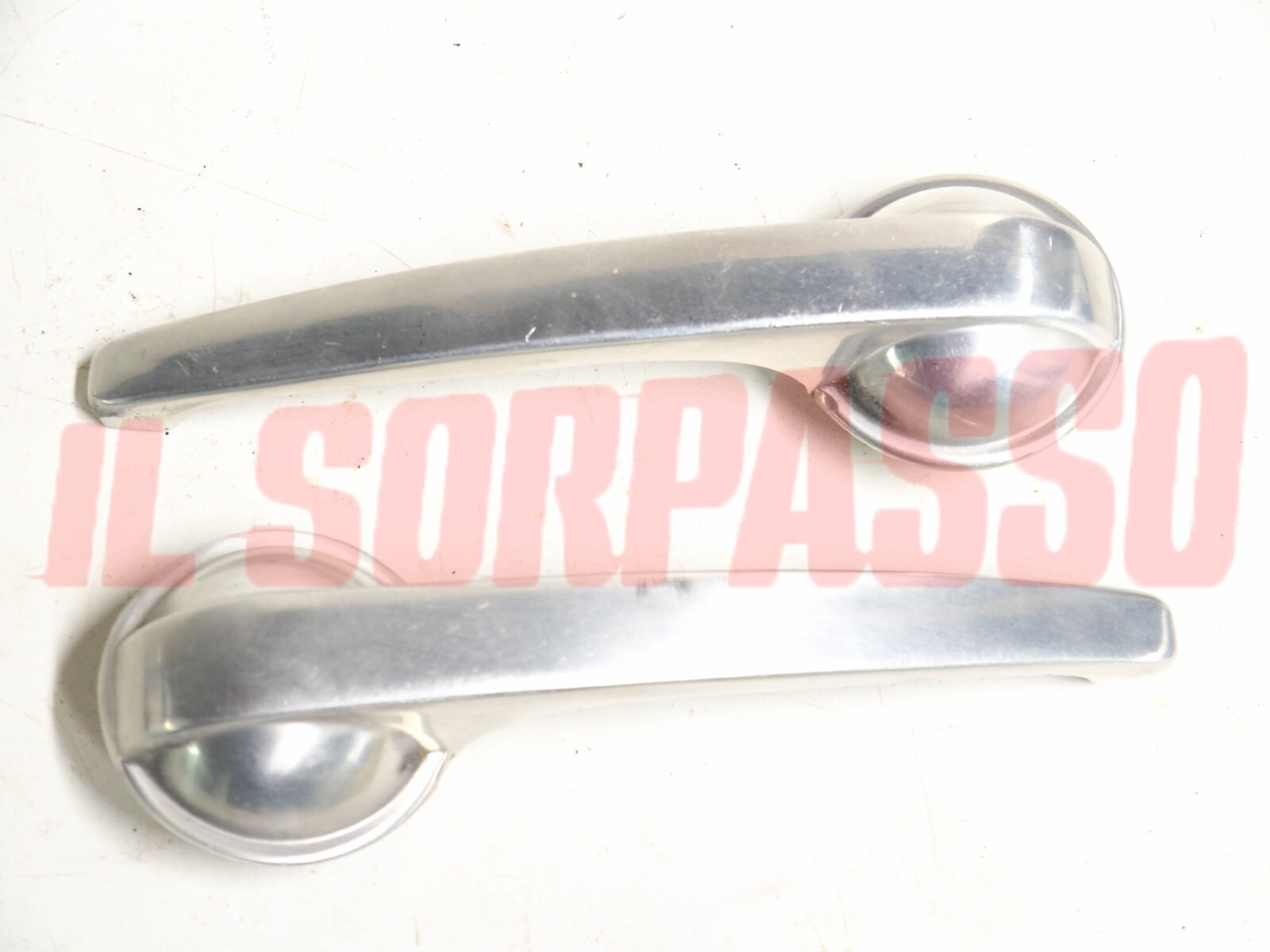 MANIGLIE APRI PORTA DESTRA SINISTRA INTERNE FIAT 650 R3 AUTOCARRO BOCCOLA OTTONE