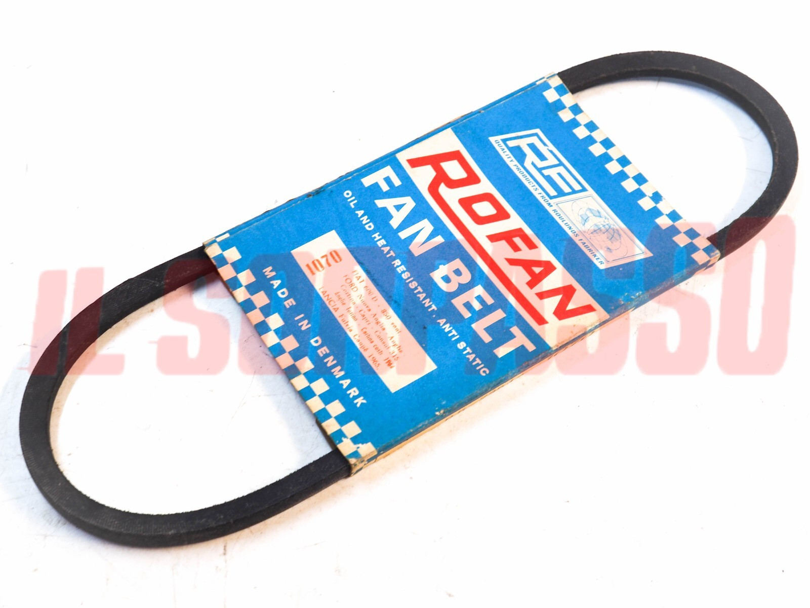 CINGHIA DINAMO MOTORE FIAT600 D - 850 SPECIAL COUPE SPIDER ORIGINALE ROFAN