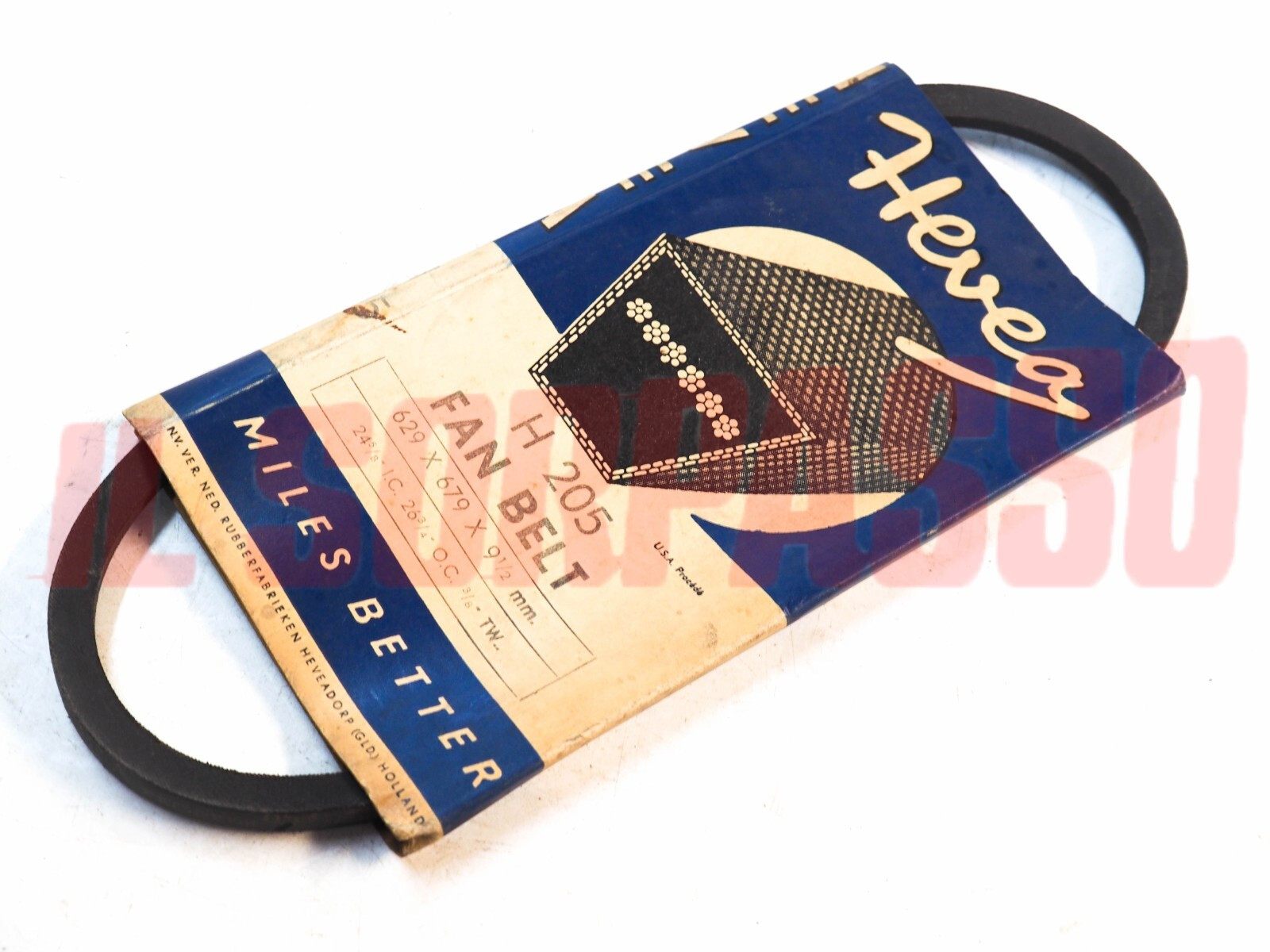 CINGHIA DINAMO MOTORE FIAT600 D - MULTIPLA ORIGINALE HEVEA