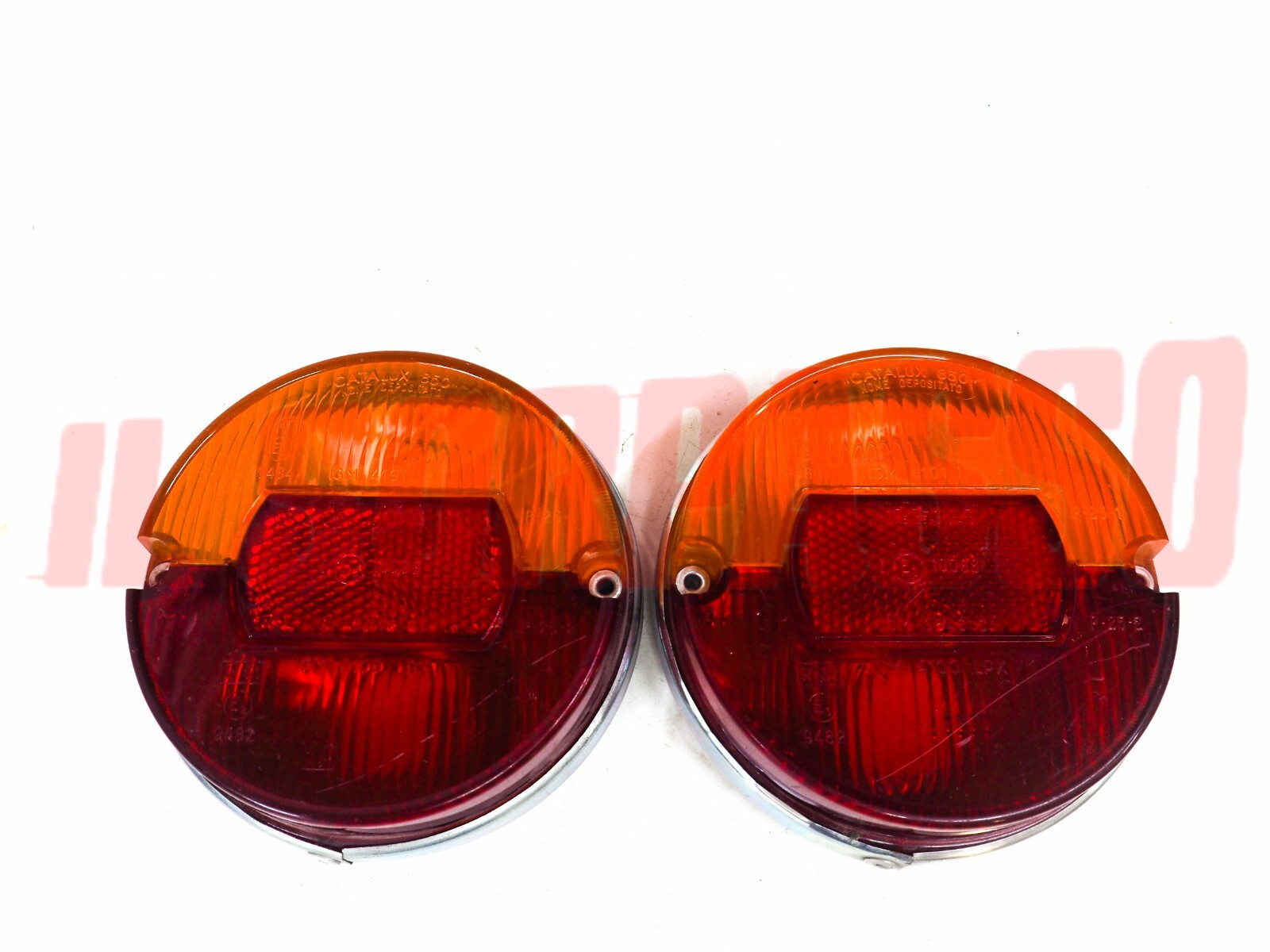 FANALI POSTERIORI FIAT 850 BERLINA SPECIAL COUPE 1 SERIE ORIGINALI CATALUX