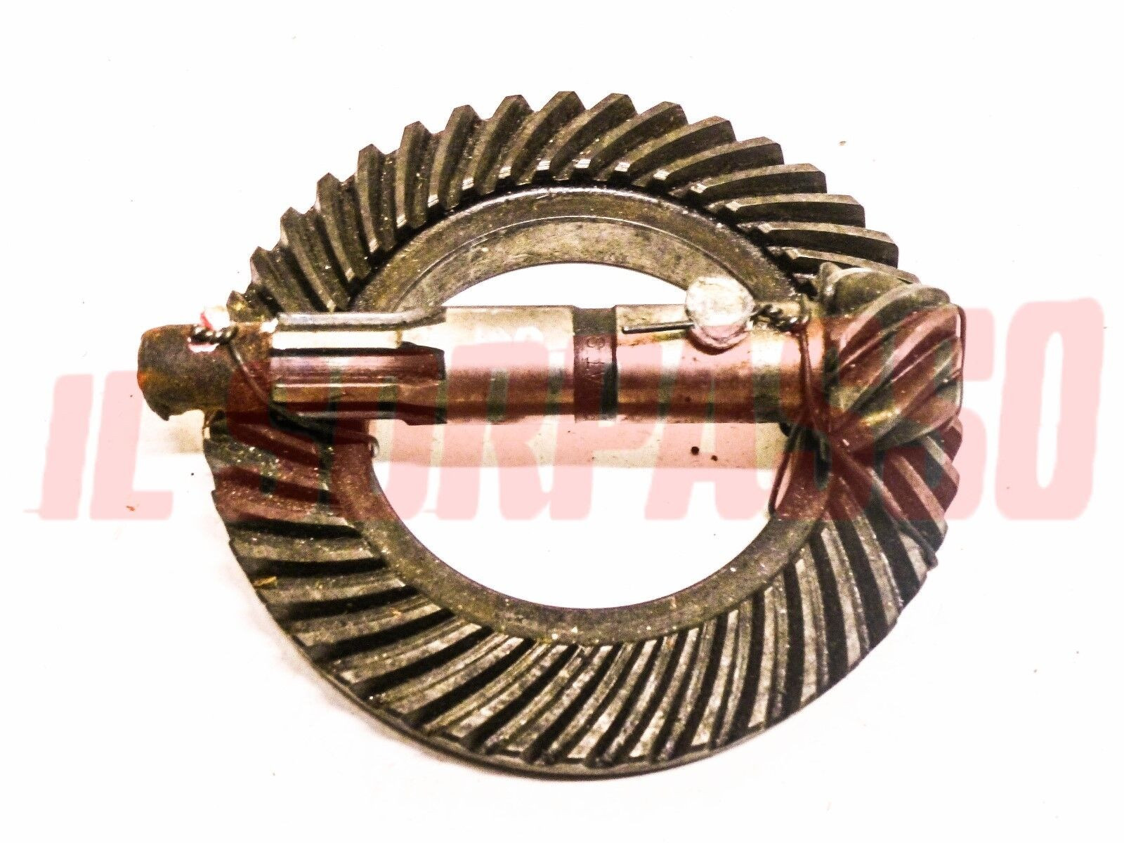 COPPIA CONICA PIGNONE CORONA FIAT TOPOLINO 500 C + BELVEDERE 8 x 41 ORIGINALE