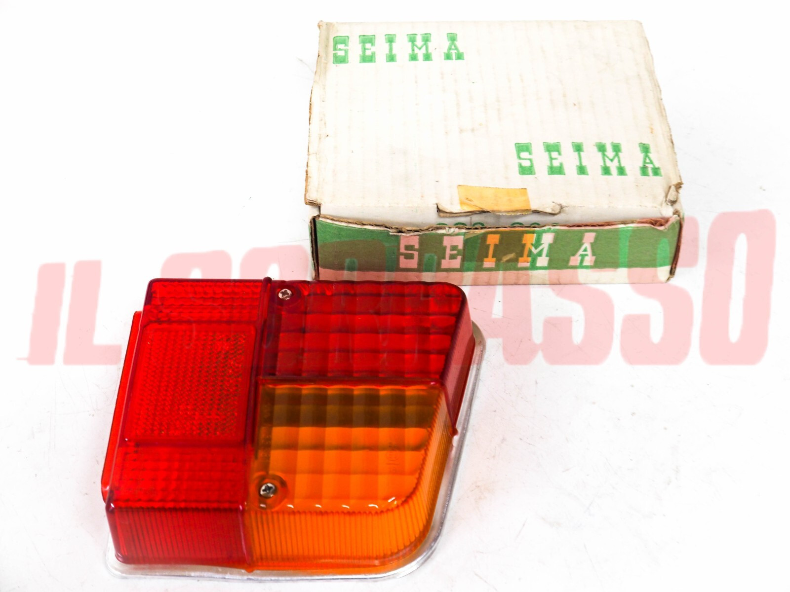 PLASTICA FANALE FARO POSTERIORE DESTRO BORDO CROMATO CITROEN 2 CV CAVALLI SEIMA