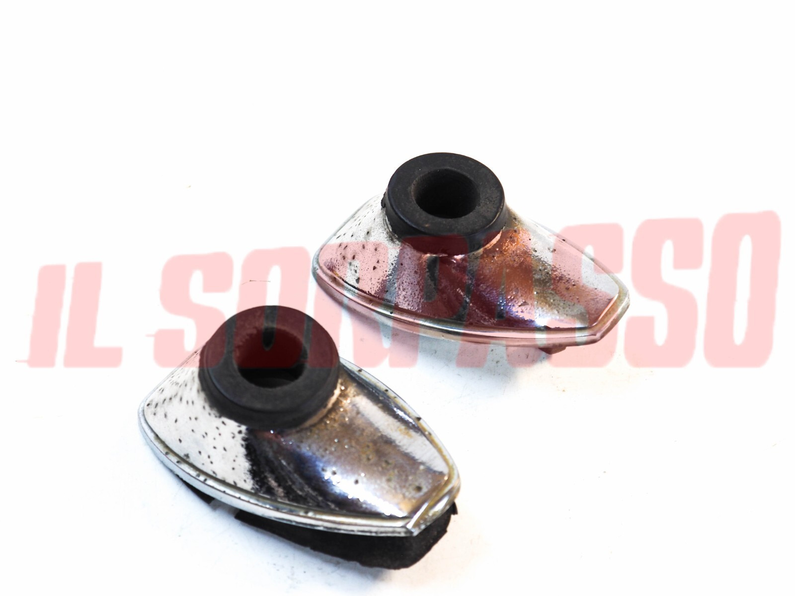 SUPPORTI DISTANZIALI USCITA PERNI TERGICRISTALLO LANCIA FLAVIA COUPE ORIGINALI