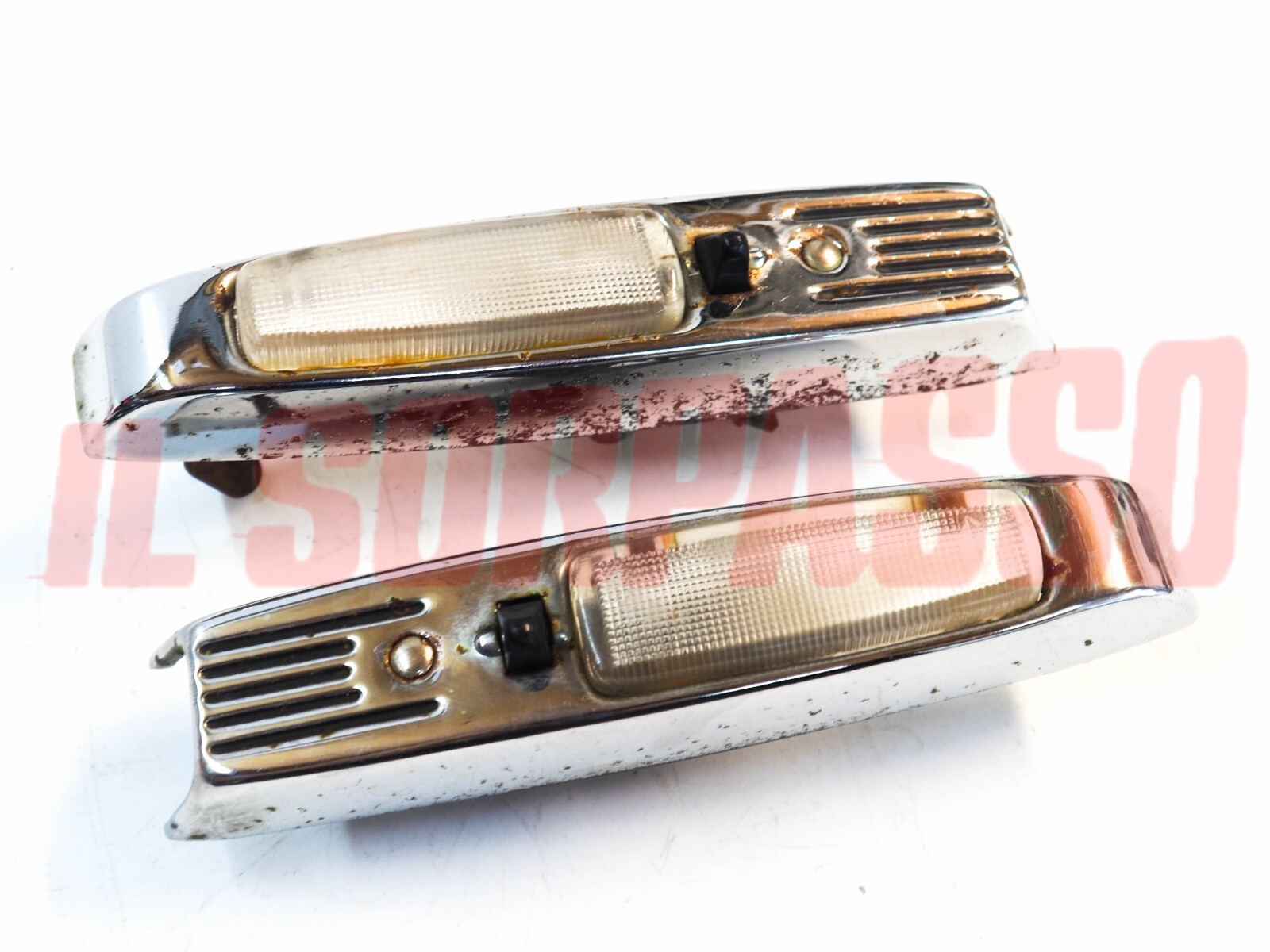 PLAFONIERE INTERRUTTORI LUCI INTERNE CORTESIA FIAT 2300 COUPE - S ORIGINALI