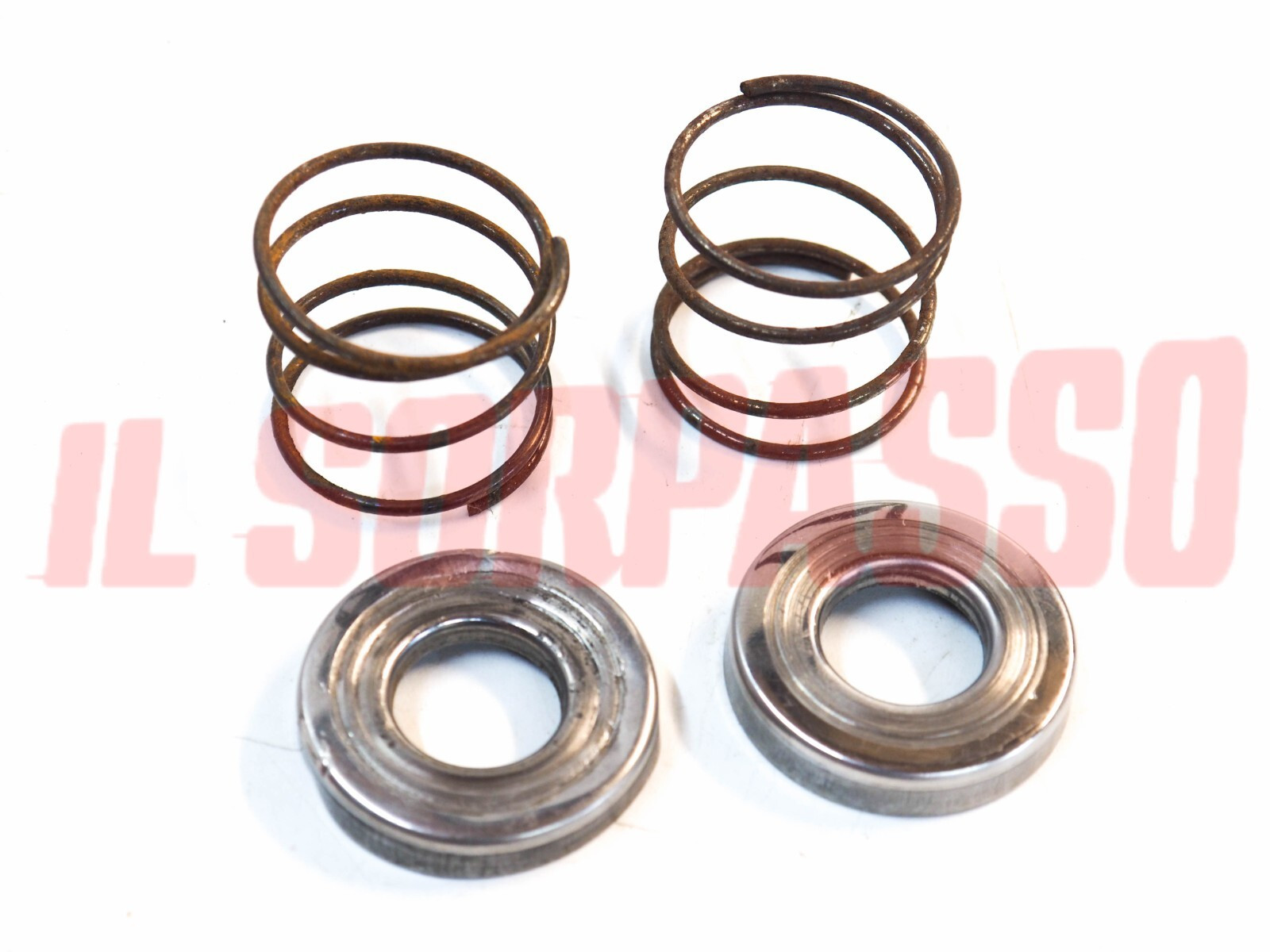 ROSETTE + MOLLE MANIGLIE ALZAVETRO PORTE LANCIA FLAVIA COUPE ORIGINALI