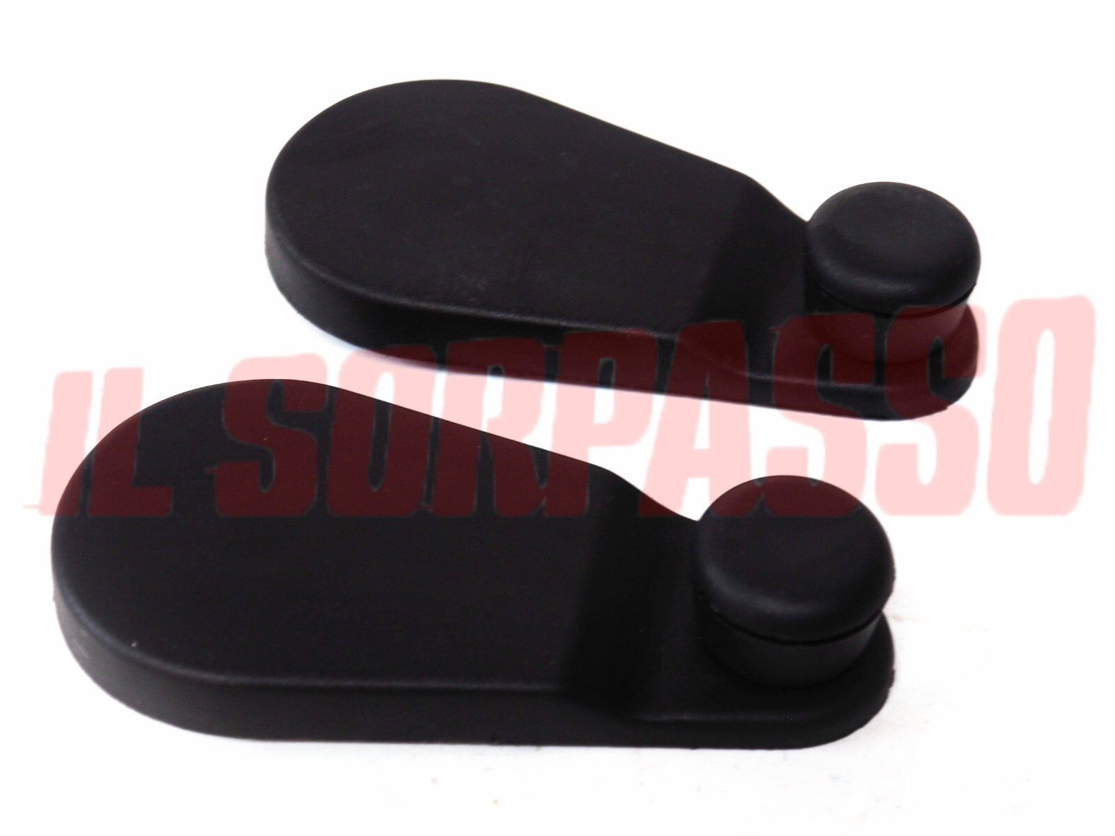 MANIGLIE ALZAVETRO PORTA NERE FIAT RITMO SUPER 127 SPECIAL SUPER 82 ORIGINALI