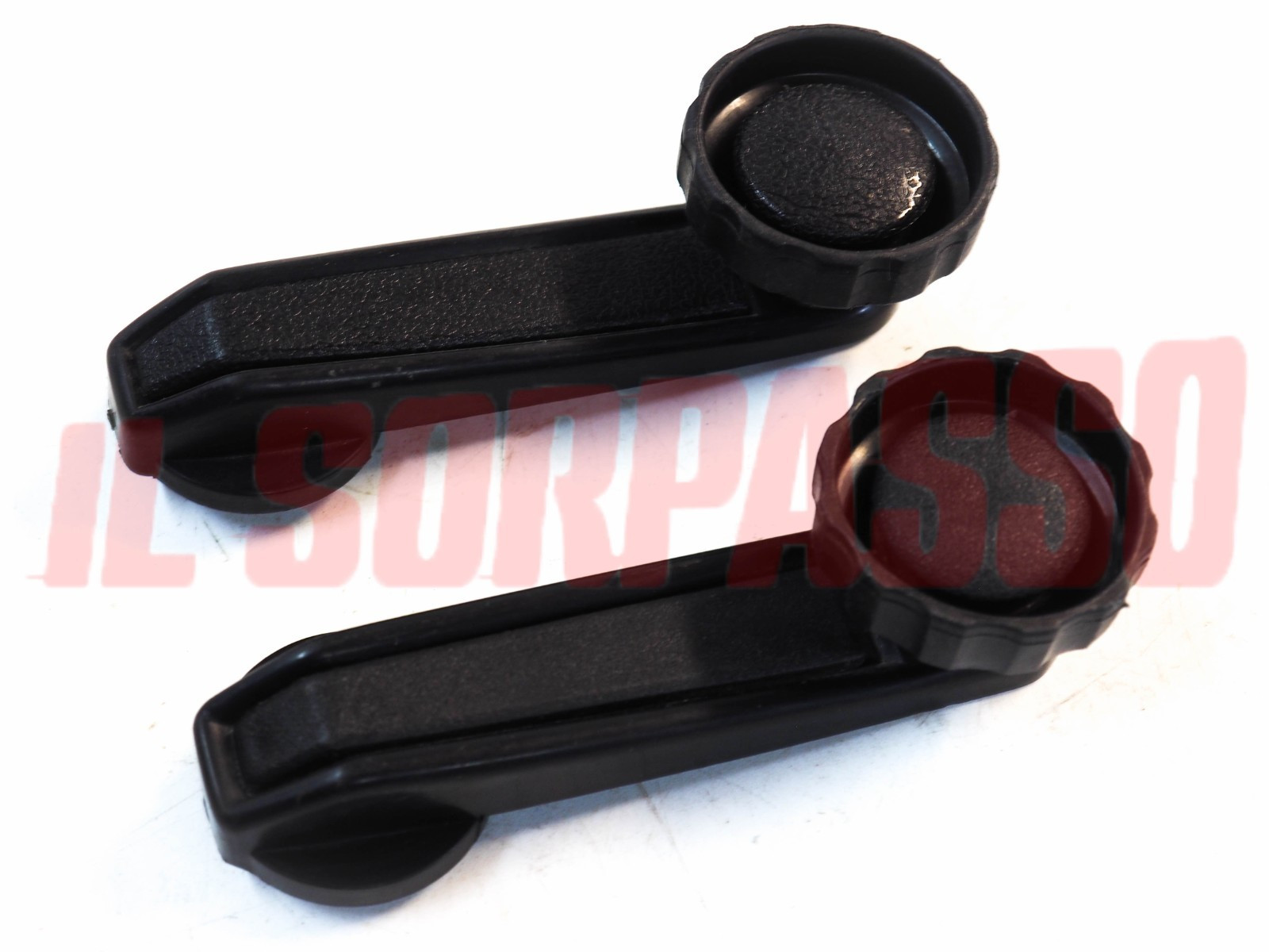 MANIGLIA ALZAVETRO PORTA POMELLO NERO ALFA ROMEO ALFA SUD + TI ORIGINALI