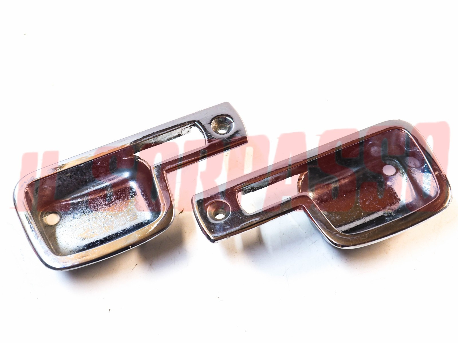 MOSTRINE MANIGLIE PORTA DESTRA SINISTRA LANCIA FULVIA COUPE FLAVIA BERLINA USATE