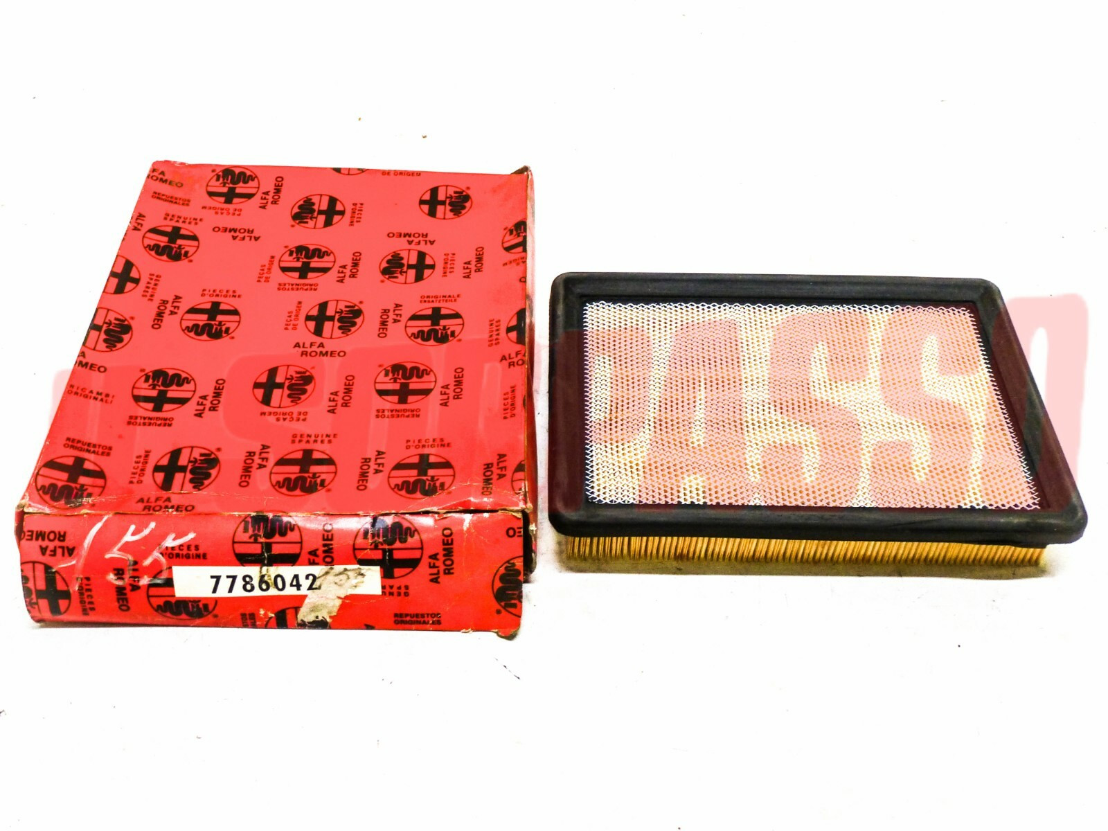 FILTRO ARIA ALFA ROMEO 155 ORIGINALE 7786042  NOS