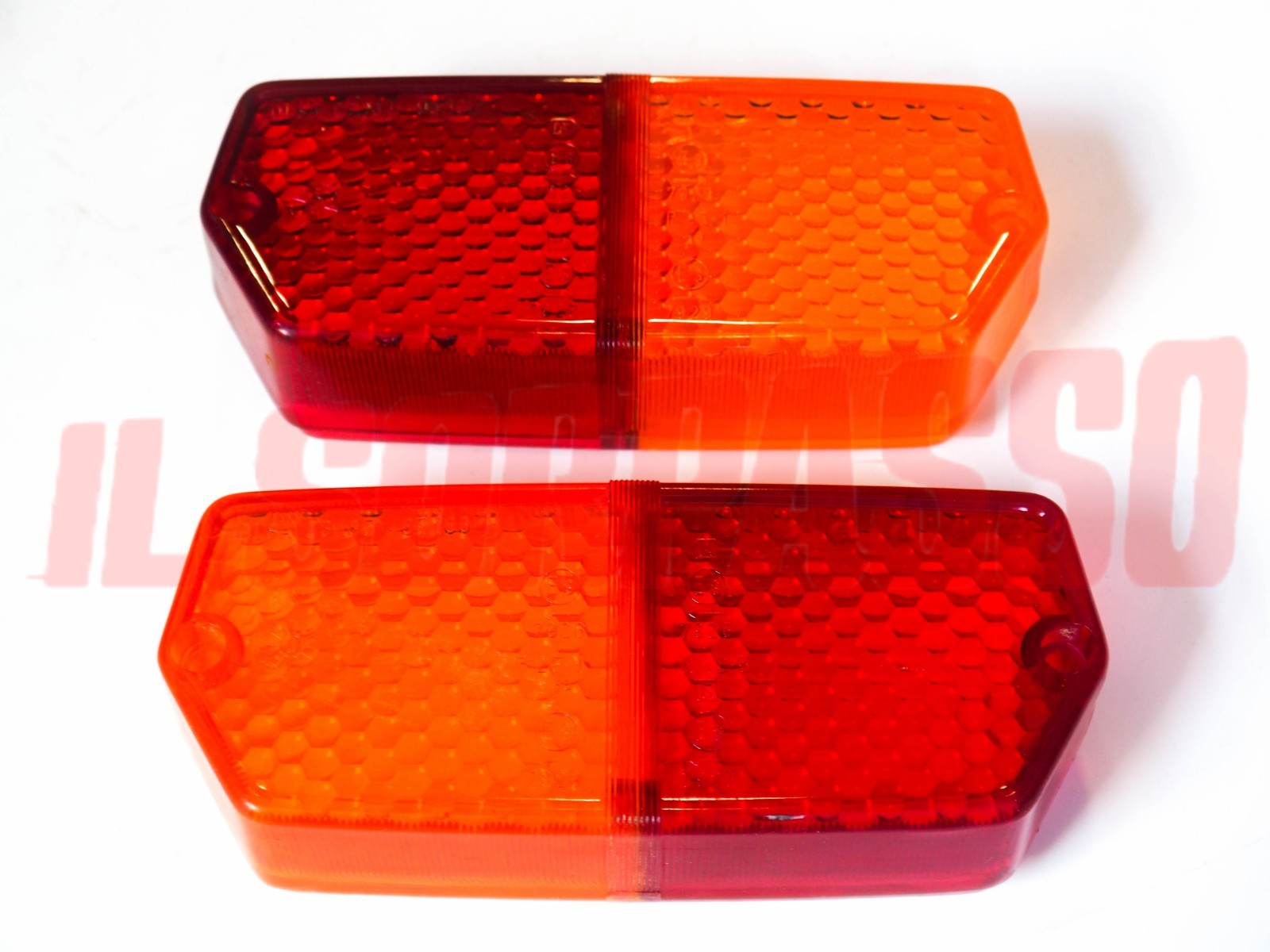 PLASTICHE FANALINI ANTERIORI FRECCE  FIAT X19 1500 cc ESPORTAZIONE OLSA