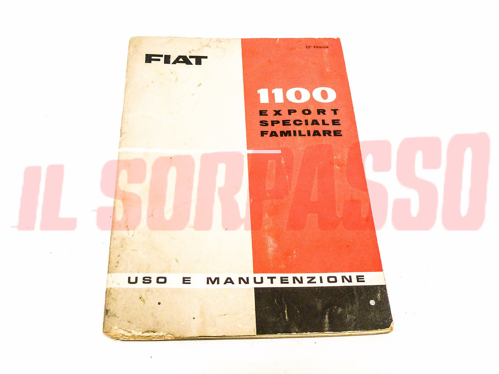 LIBRETTO USO E MANUTENZIONE FIAT 1100 103 H G EXPORT SPECIALE FAMILIARE ORIGINAL