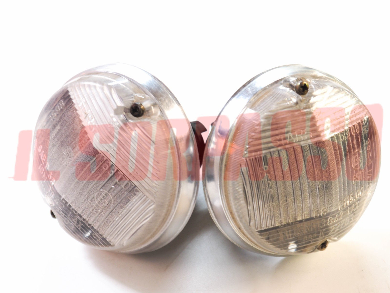 FANALINI ANTERIORI FRECCE BIANCHE FIAT 124 COUPE - 850 COUPE 1 S - 1100 R STARS