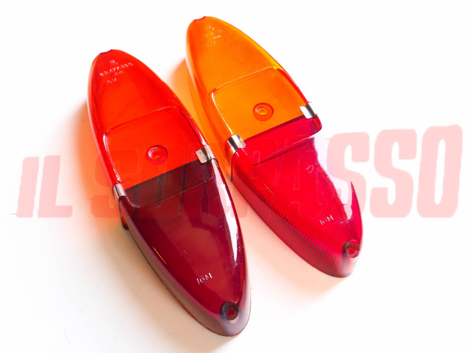 PLASTICHE INTERE FANALI POSTERIORI FIAT 1100 103 H D 850 FAMILIARE BELLU'