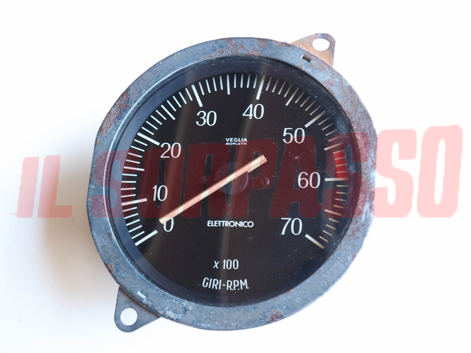 STRUMENTO CRUSCOTTO CONTAGIRI LANCIA FLAVIA 2000 BERLINA ORIGINALE VEGLIA