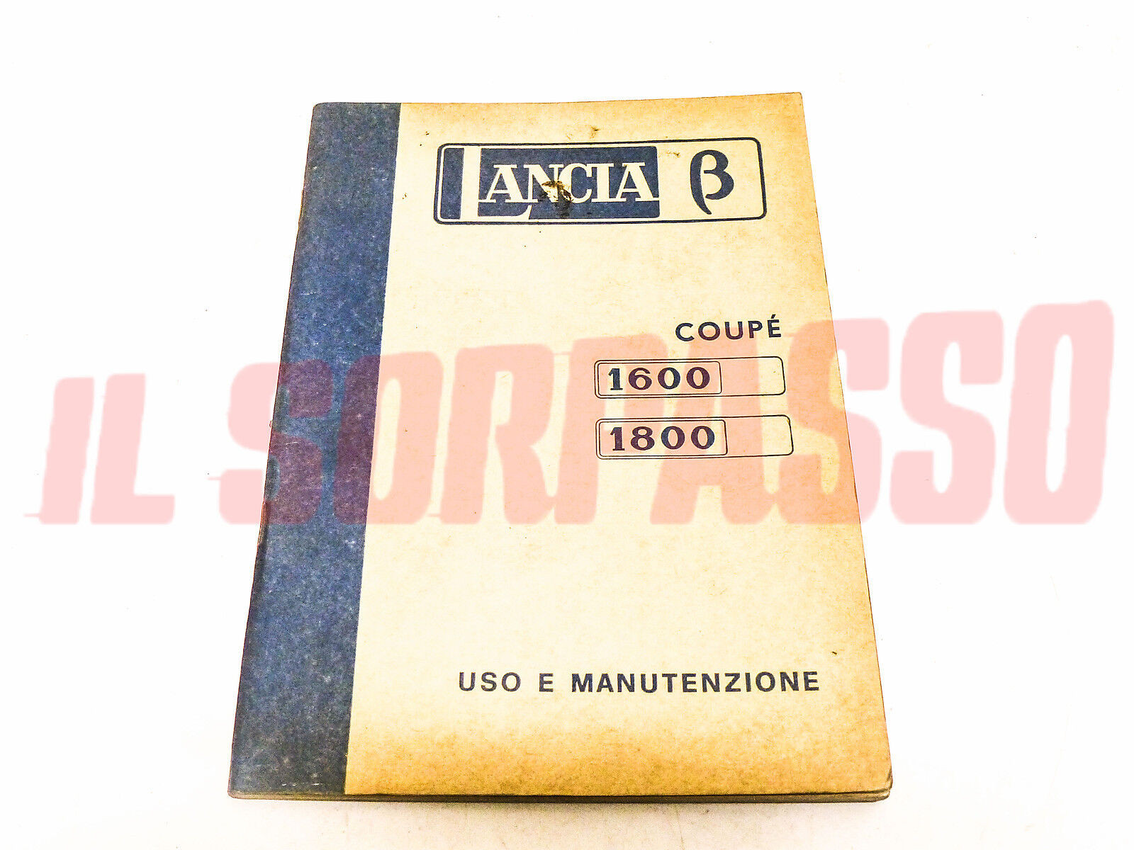 LIBRETTO USO E MANUTENZIONE LANCIA BETA COUPE 1600 1800 ORIGINALE