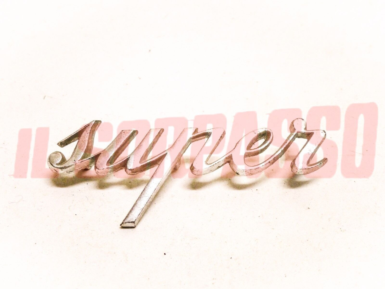 SCRITTA SIGLA SUPER  SU CRUSCOTTO ALFA ROMEO GIULIA SUPER ORIGINALE