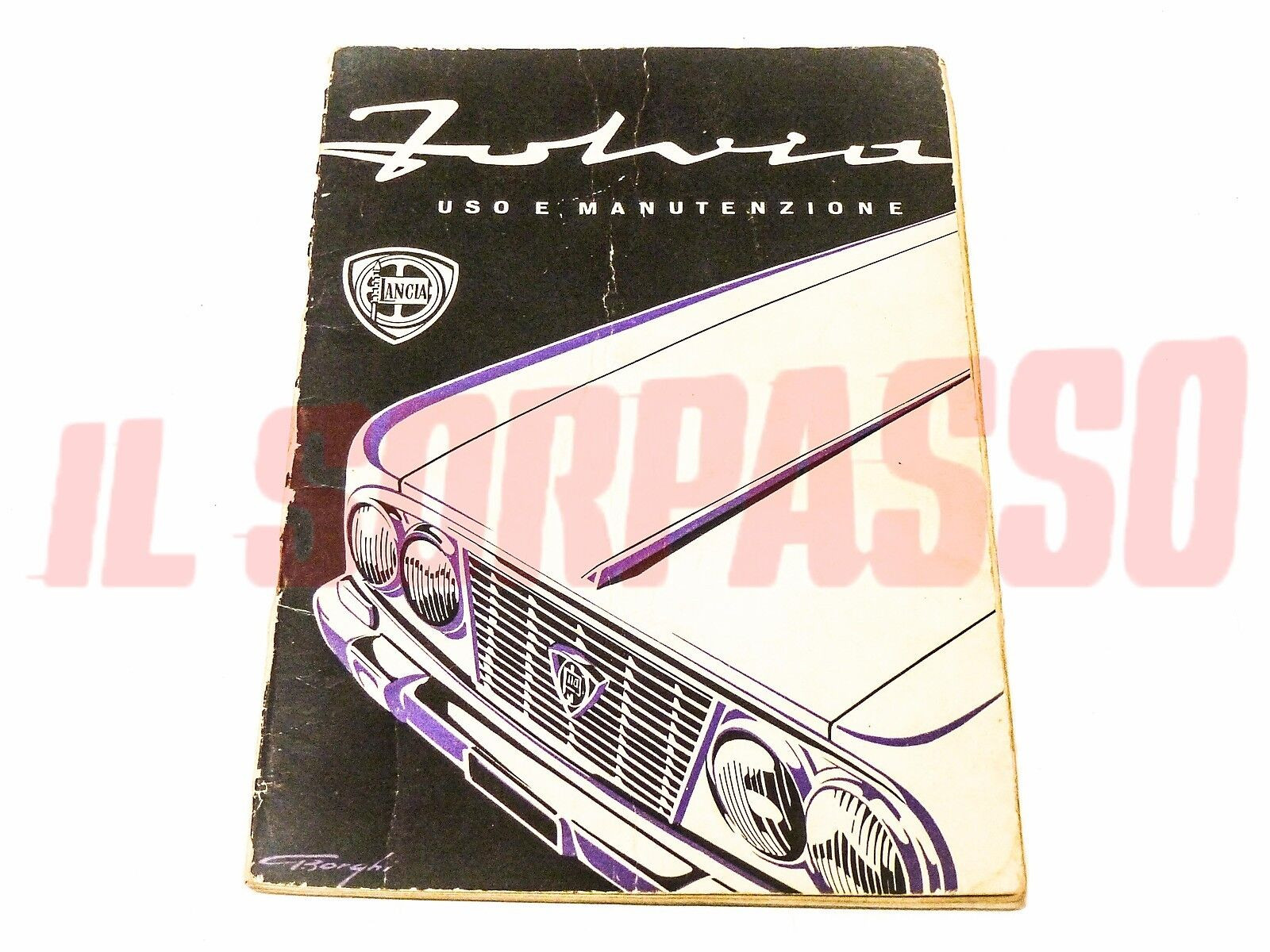LIBRETTO USO E MANUTENZIONE LANCIA FULVIA BERLINA 2 SERIE ORIGINALE