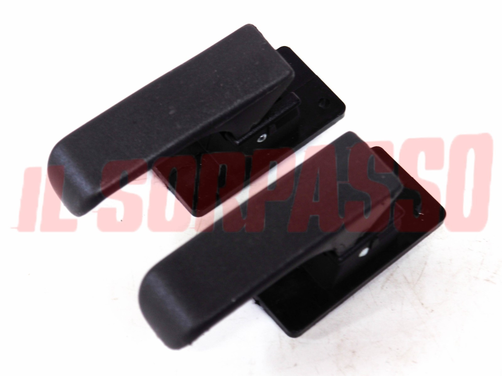 MANIGLIE APRI PORTA INTERNE FIAT 127 3 SERIE SUPER SPORT SPECIAL GRIGIE NOS