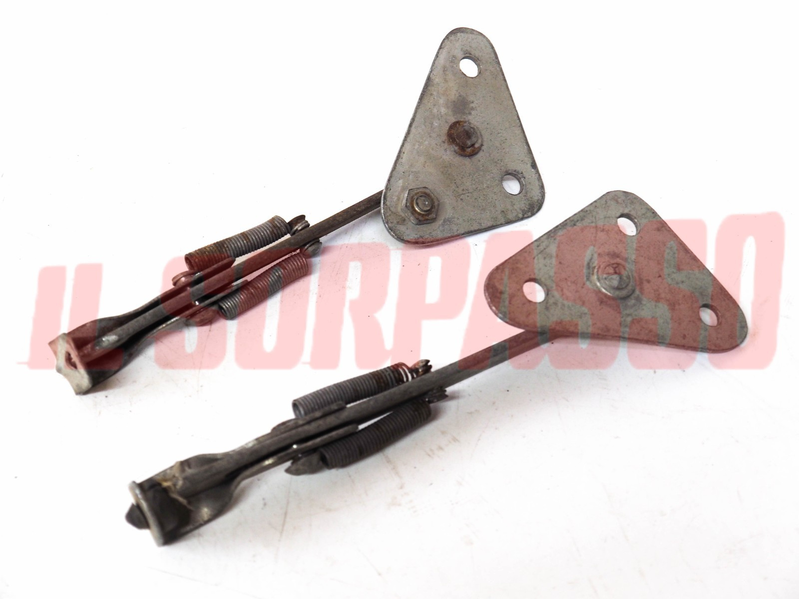 ASTE APRI COFANO POSTERIORE 16 CM FIAT 500 600 ABARTH GIANNINI 126 ACCESSORI