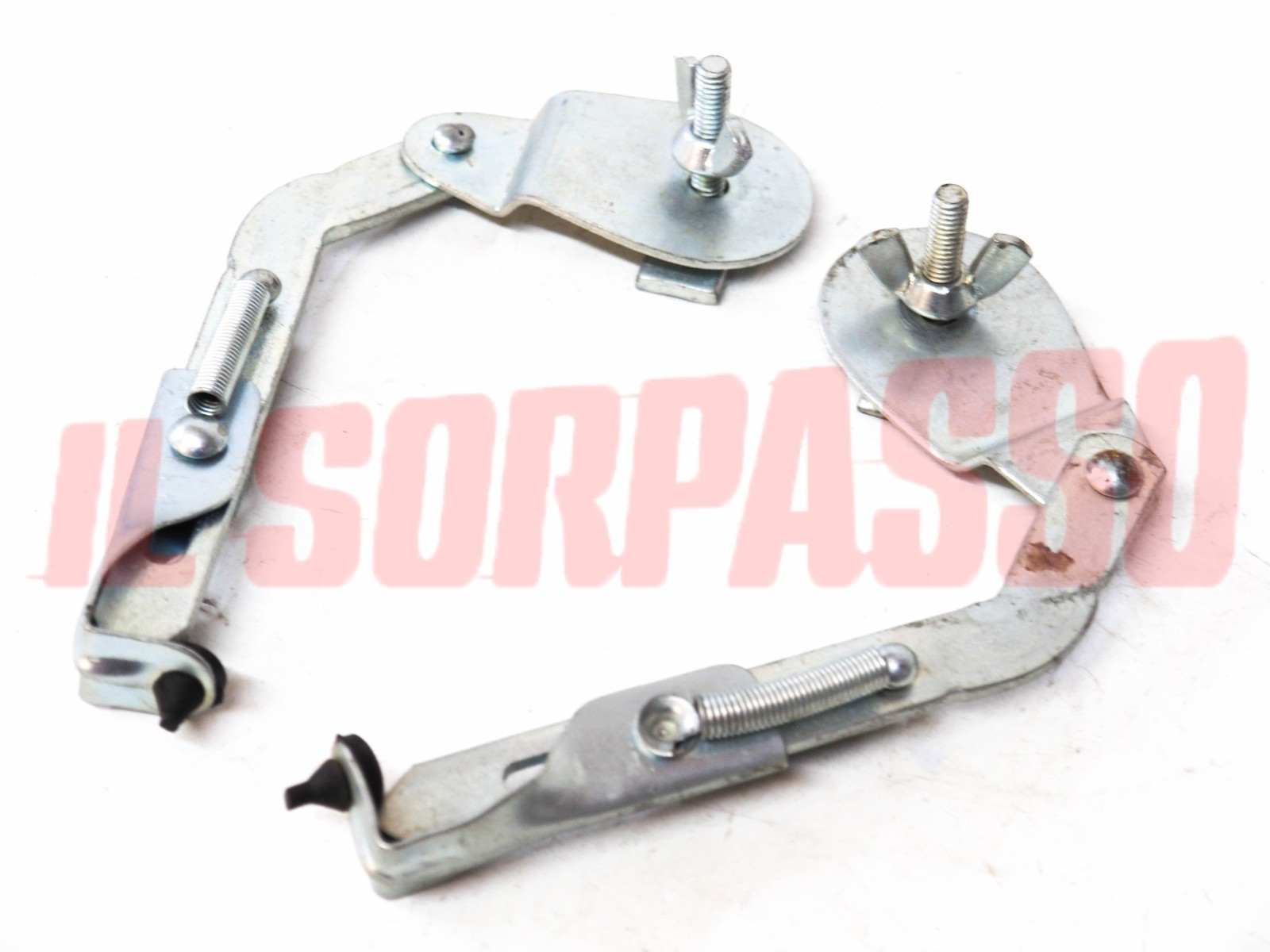 ASTE APRI COFANO POSTERIORE 18 CM FIAT 500 600 ABARTH GIANNINI 126 ACCESSORI