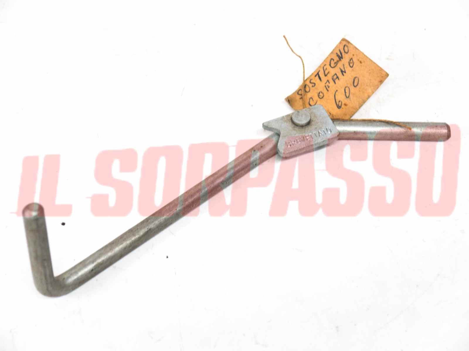 ASTA SOSTEGNO COFANO FIAT 600 + D + ABARTH ACCESSORIO BREVETTATO NOS