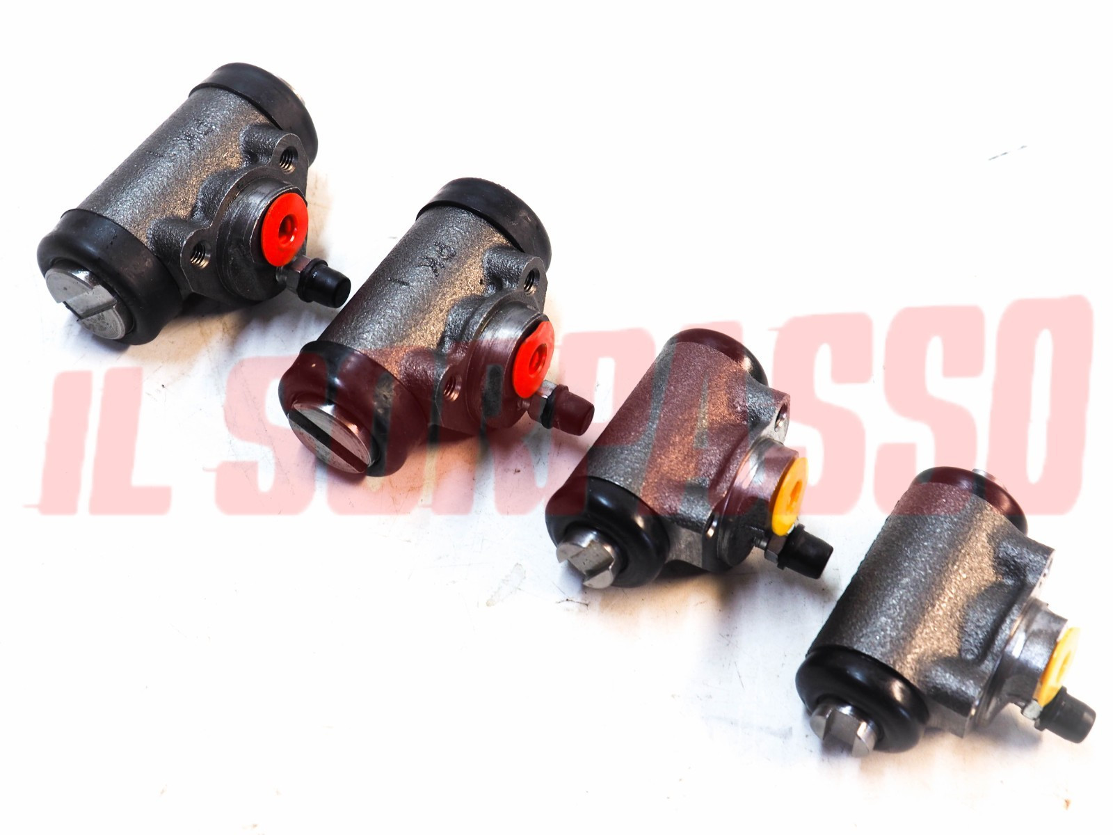 CILINDRETTI FRENO RUOTE ANTERIORI + POSTERIORI FIAT 600 D - E