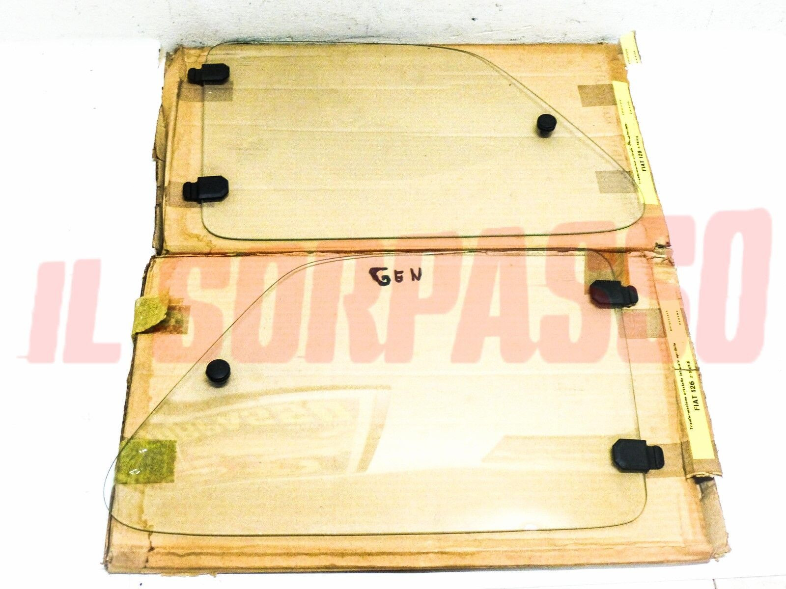 VETRI LATERALI APRIBILI VOLETTI DESTRO SINISTRO FIAT 126 PERSONAL MODIFICATI