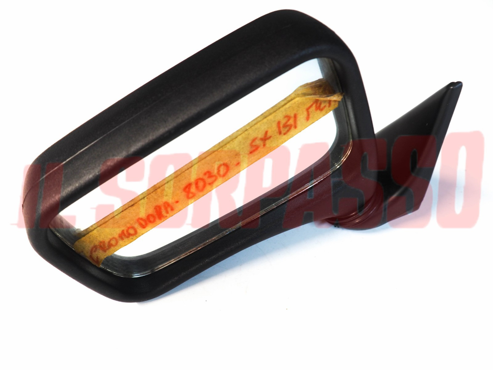 SPECCHIO SPECCHIETTO SINISTRO MANUALE FIAT 131 2 SERIE ORIGINALE CROMODORA