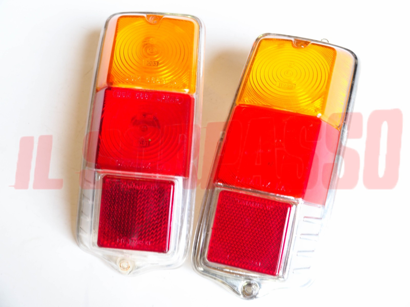 FANALI POSTERIORI DESTRO SINISTRO FIAT 500 F L R CATALUX NOS