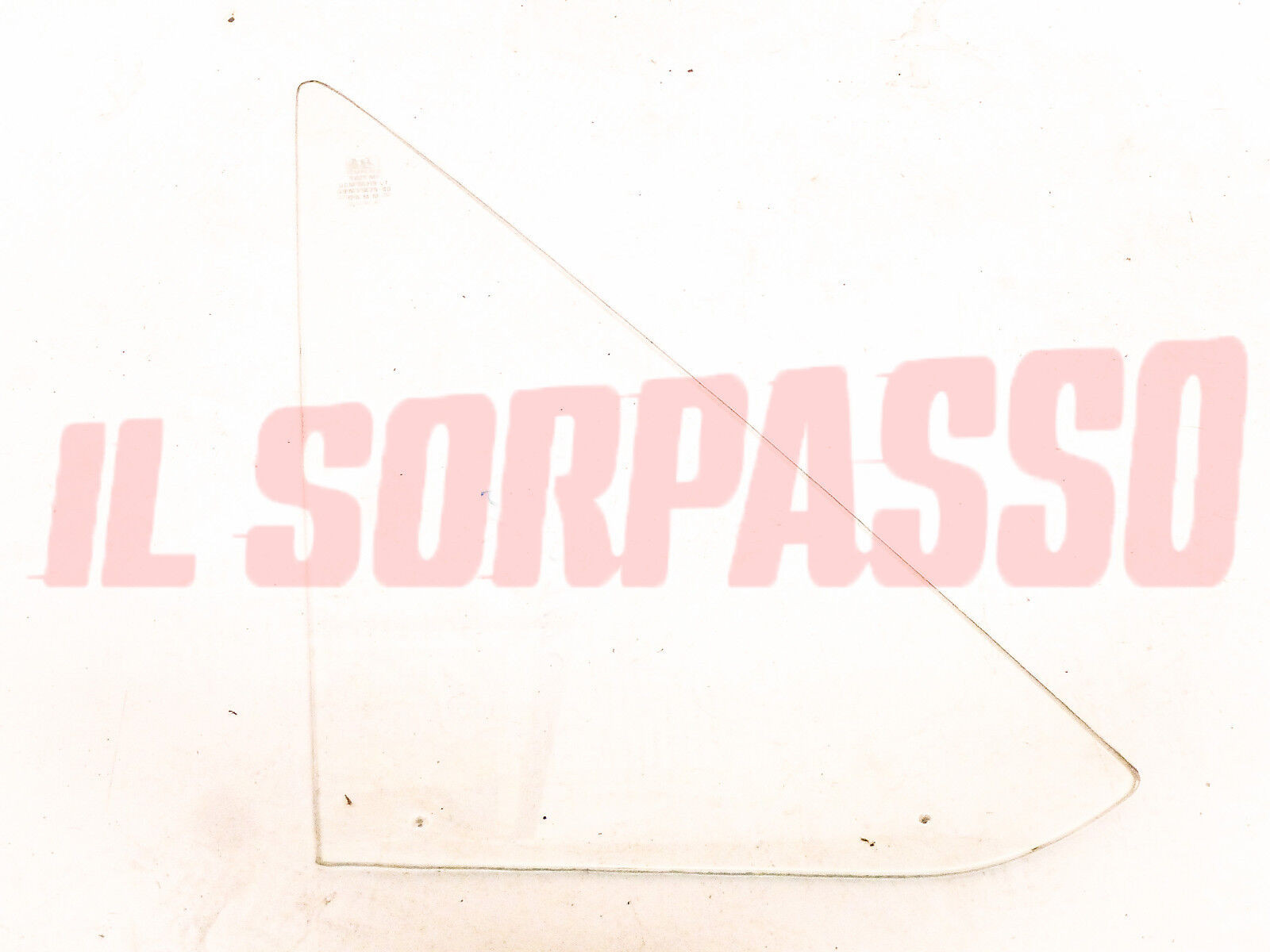 VETRO DEFLETTORE FISSO DESTRO PORTA FIAT RITMO + ABARTH ORIGINALE